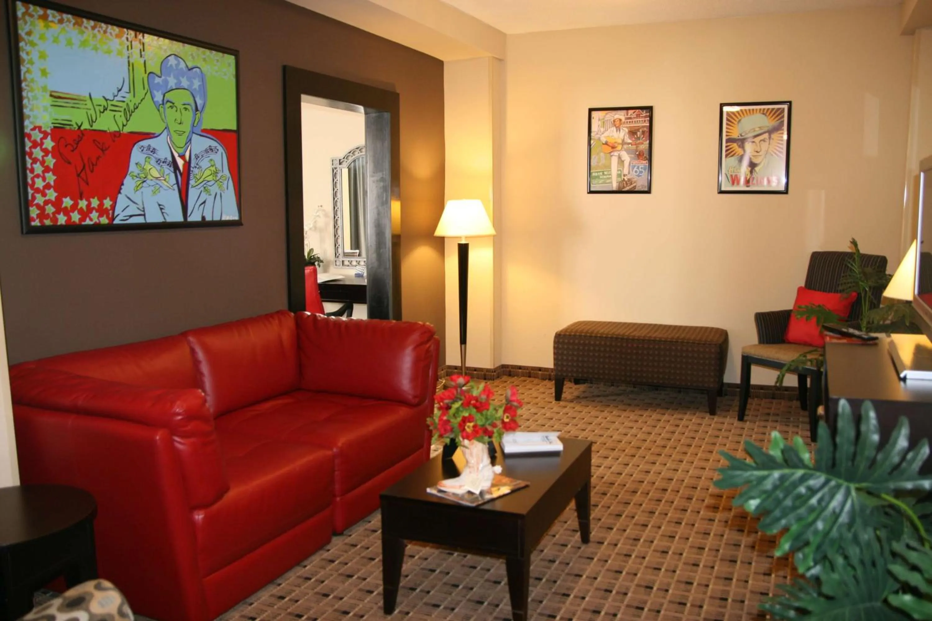 Living room in Hampton Inn & Suites Montgomery-Downtown