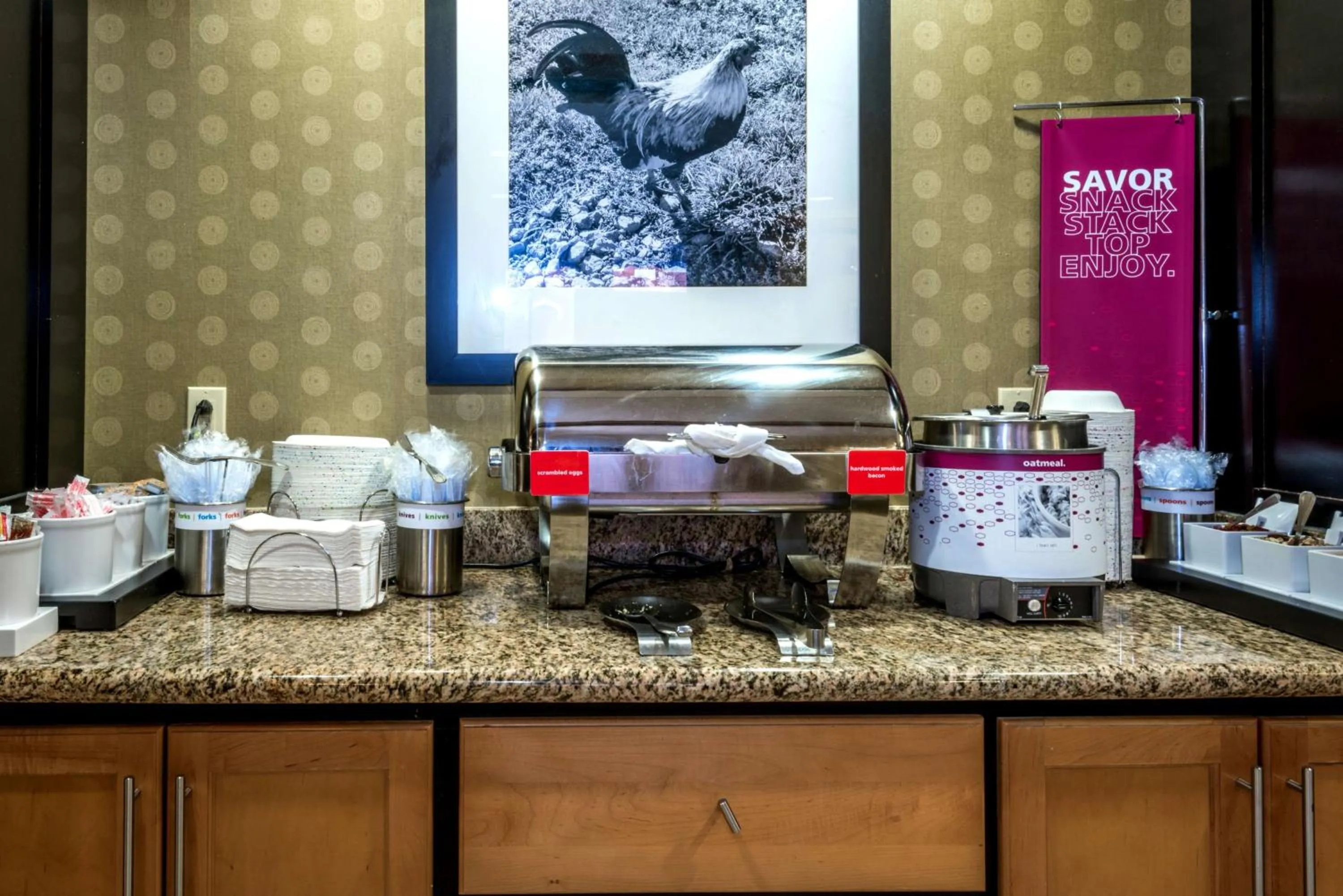 Dining area in Hampton Inn & Suites Montgomery-Downtown