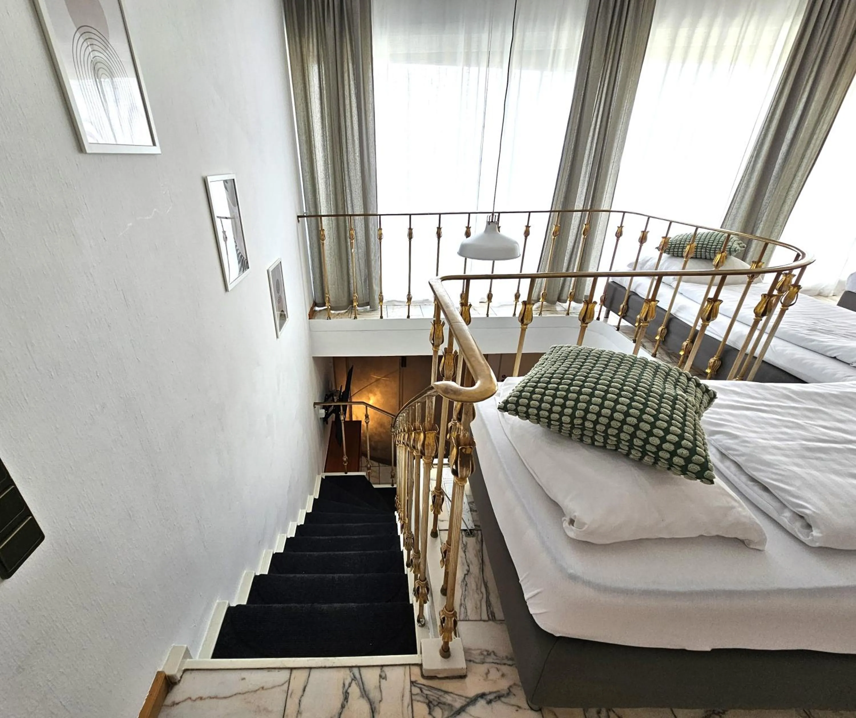 Bed in Central City Villa