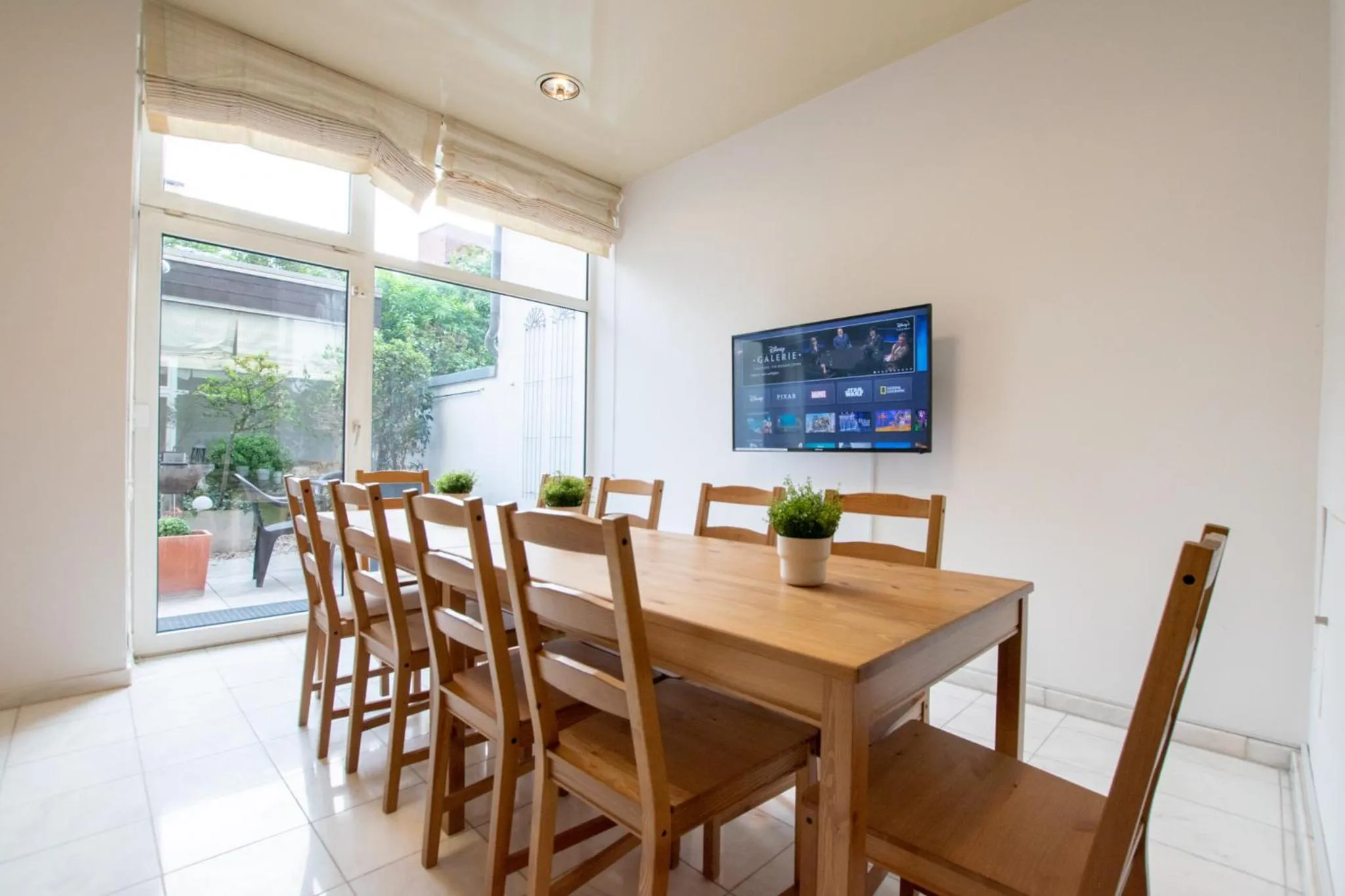 Living room in Central City Villa