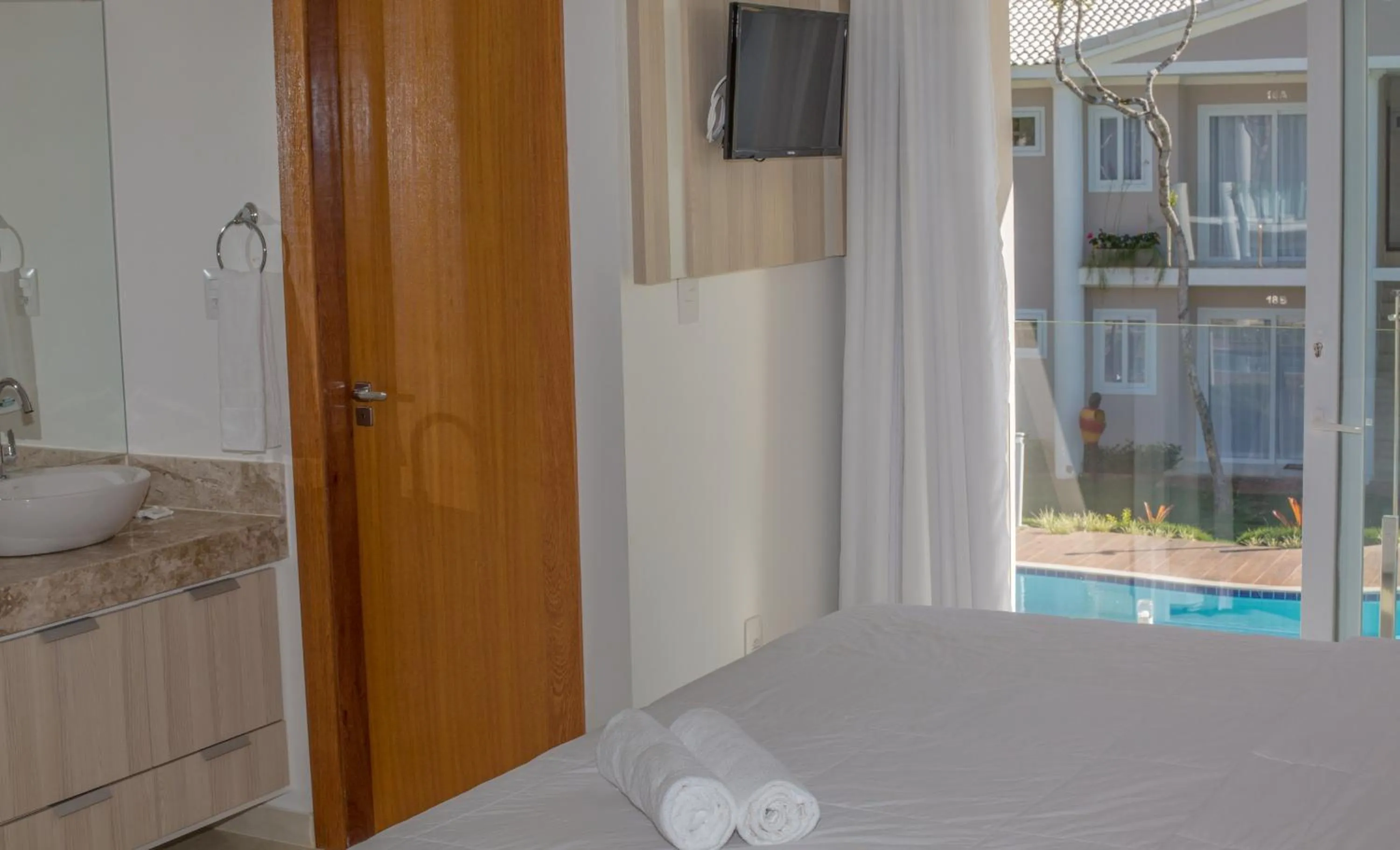 Bathroom, Bed in Mont Ararat Alto da Pitinga - Rede Tonziro