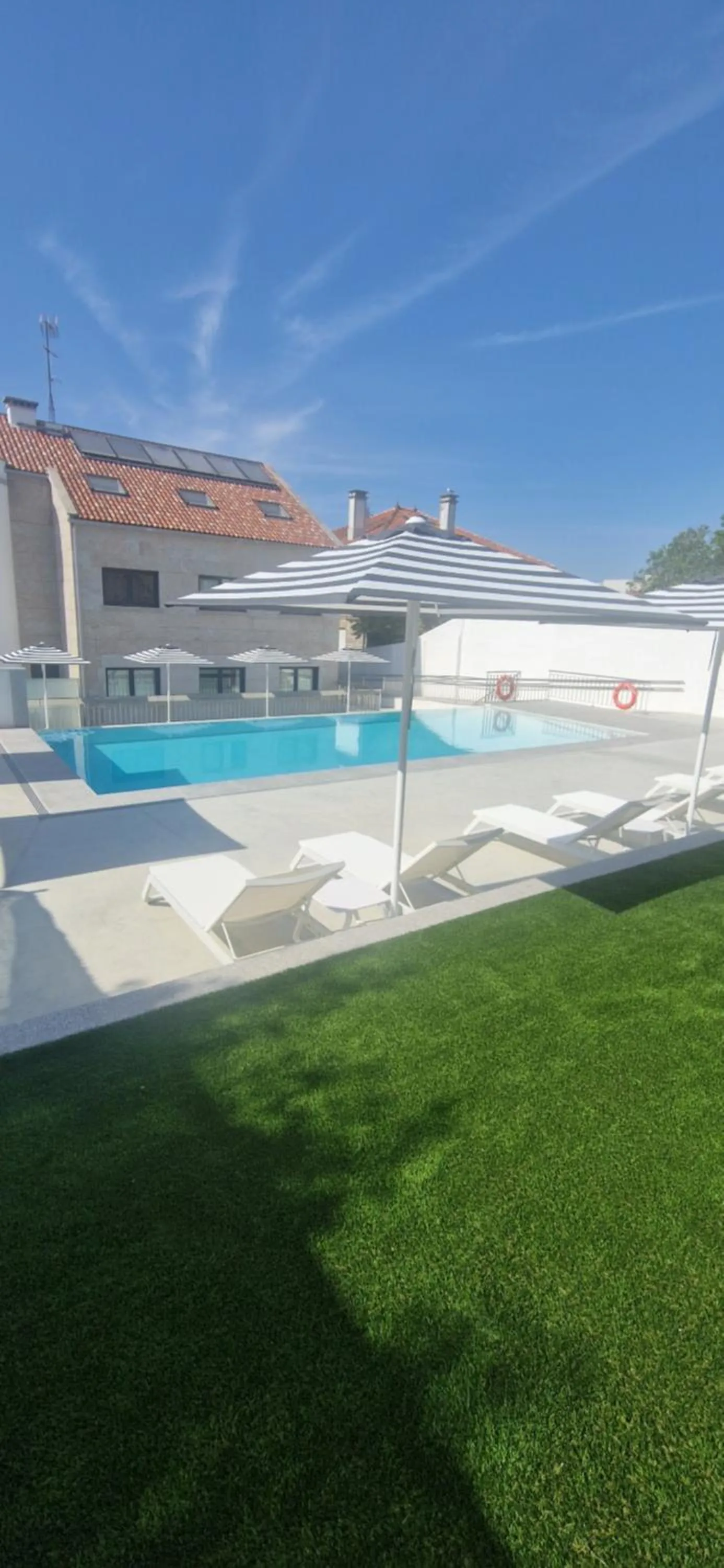 Swimming pool in La Suite Hotel