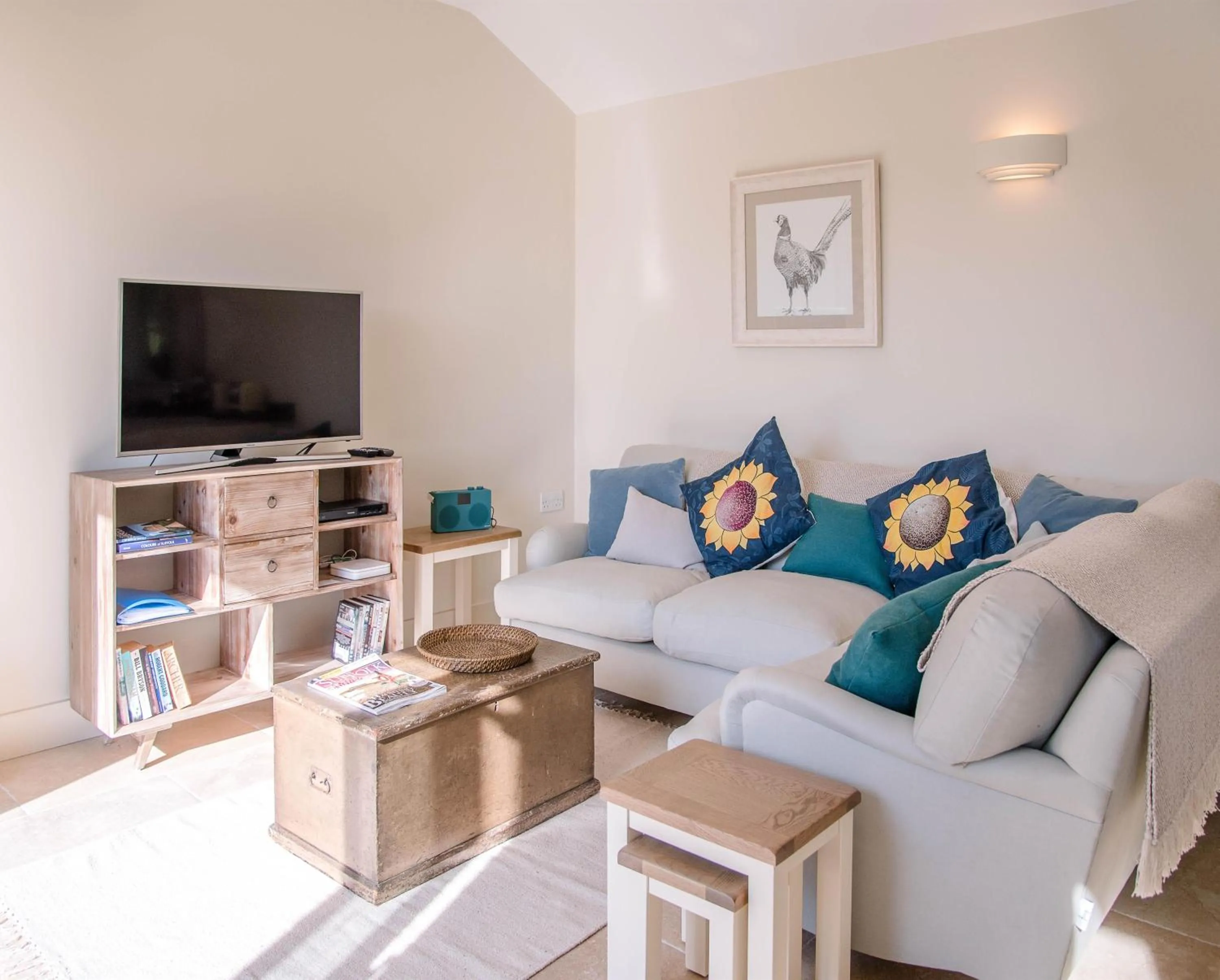 Living room in Hill Stables, Ufford