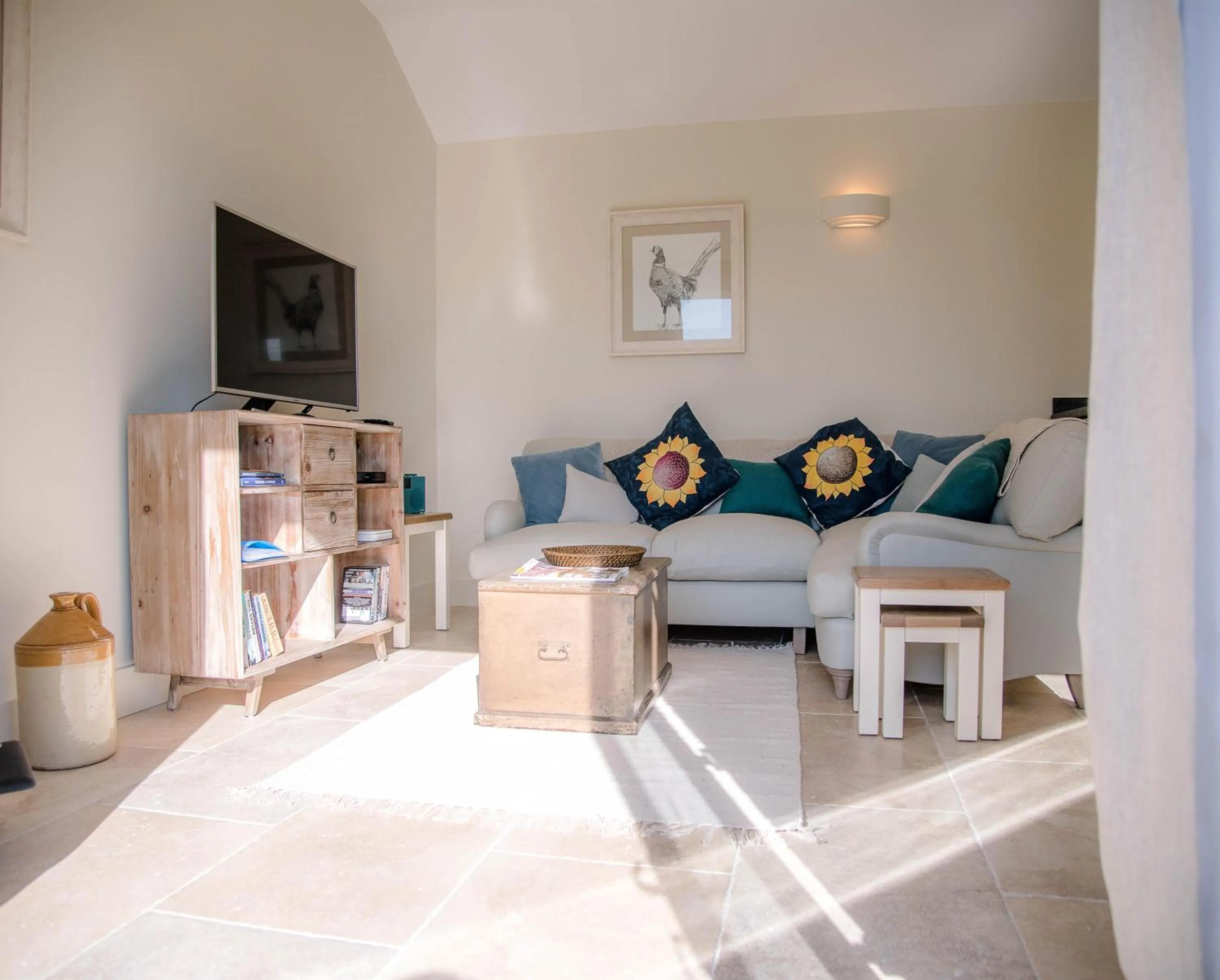 Living room in Hill Stables, Ufford