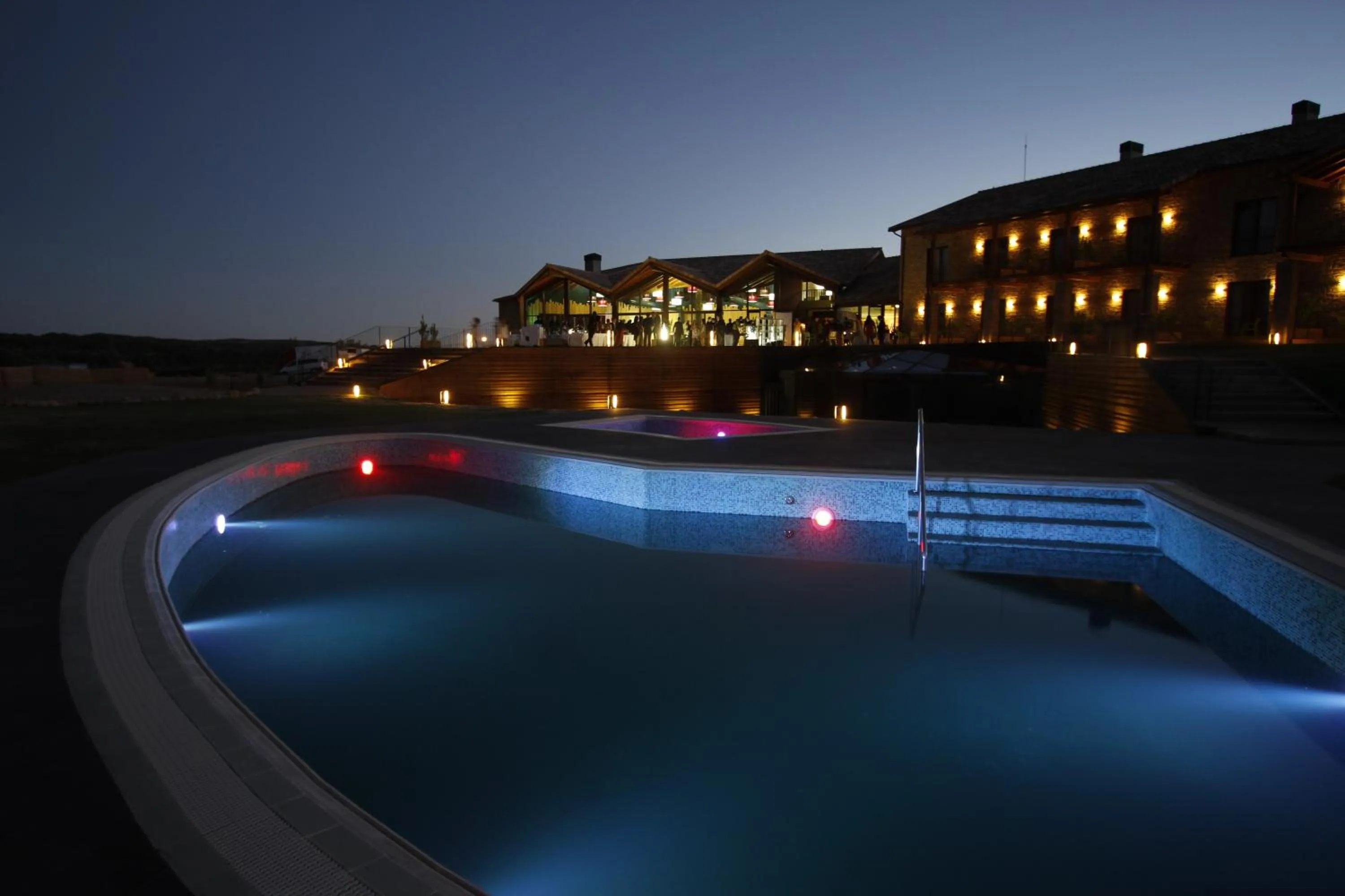 Garden in Hotel Spa Aguas de los Mallos