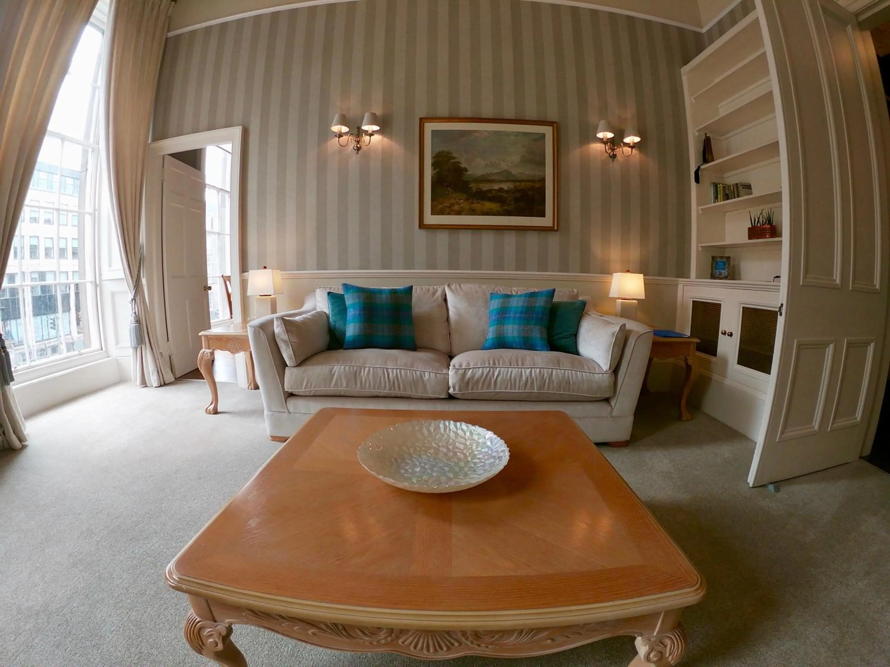 Living room in Escape To Edinburgh @ Albyn Place