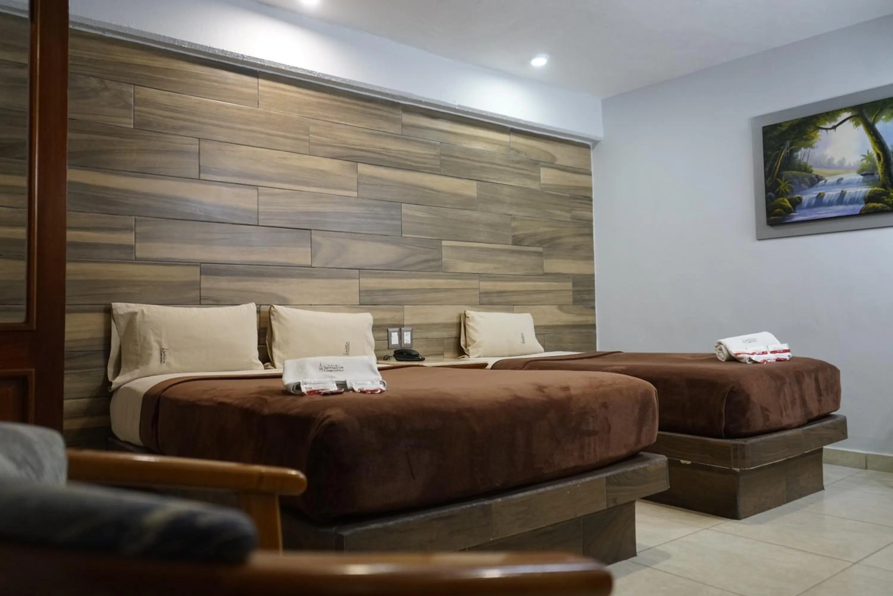 Bed in Hotel Santiago De Compostela - Guadalajara Centro Historico