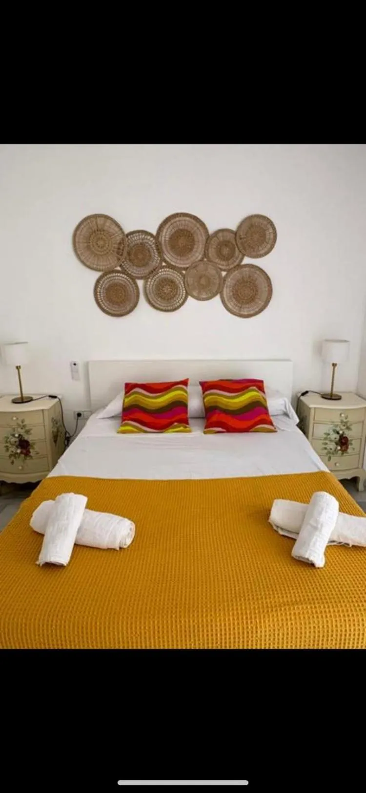 Bed in Fabuloso apartamento a 50m de playa centrico