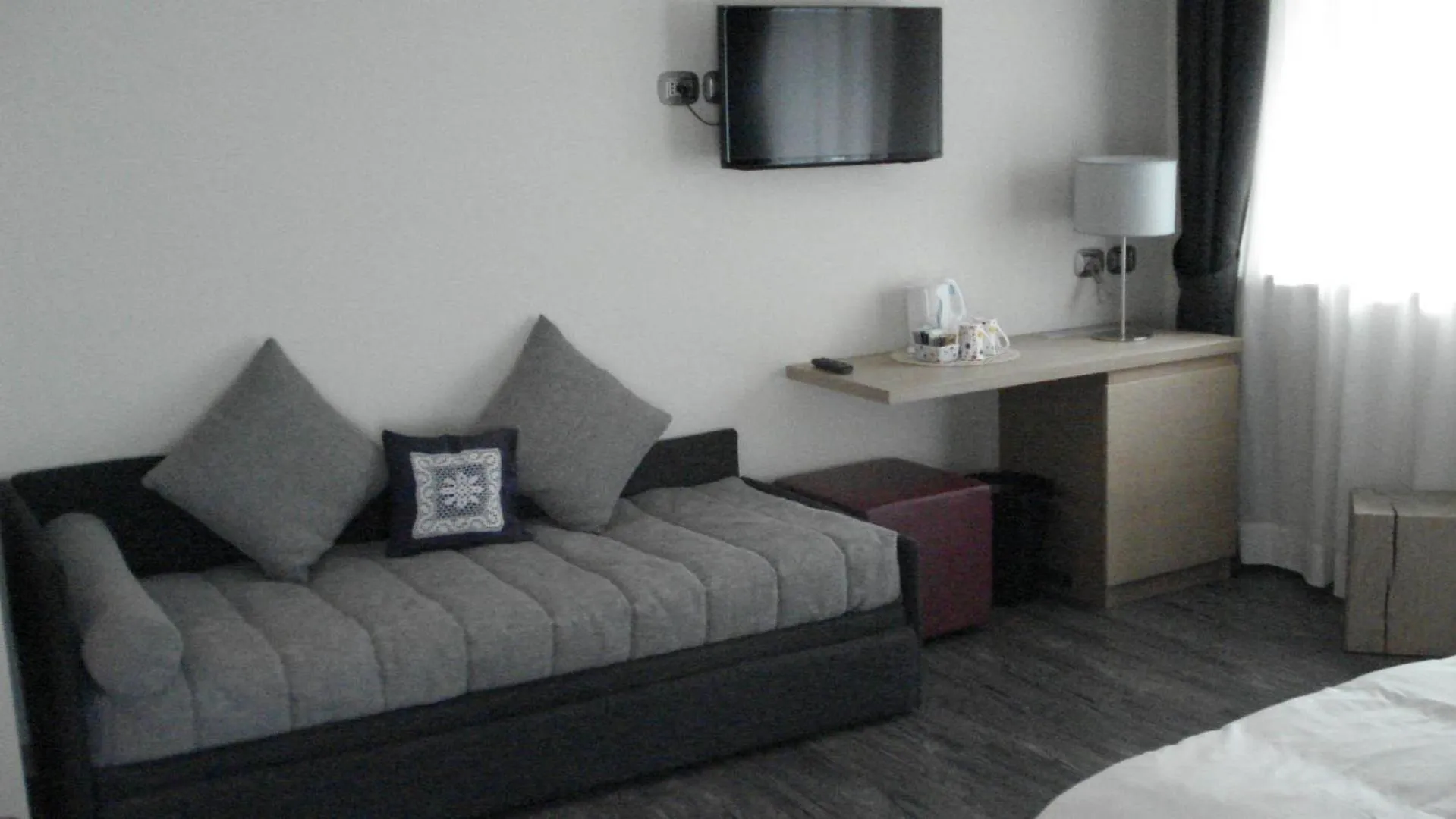 Bed in Hotel Garni Vittoria