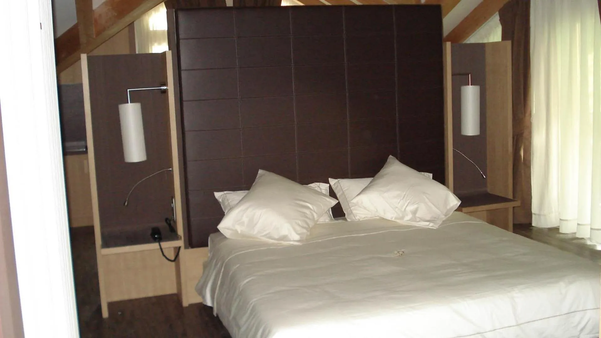 Bed in Hotel Garni Vittoria