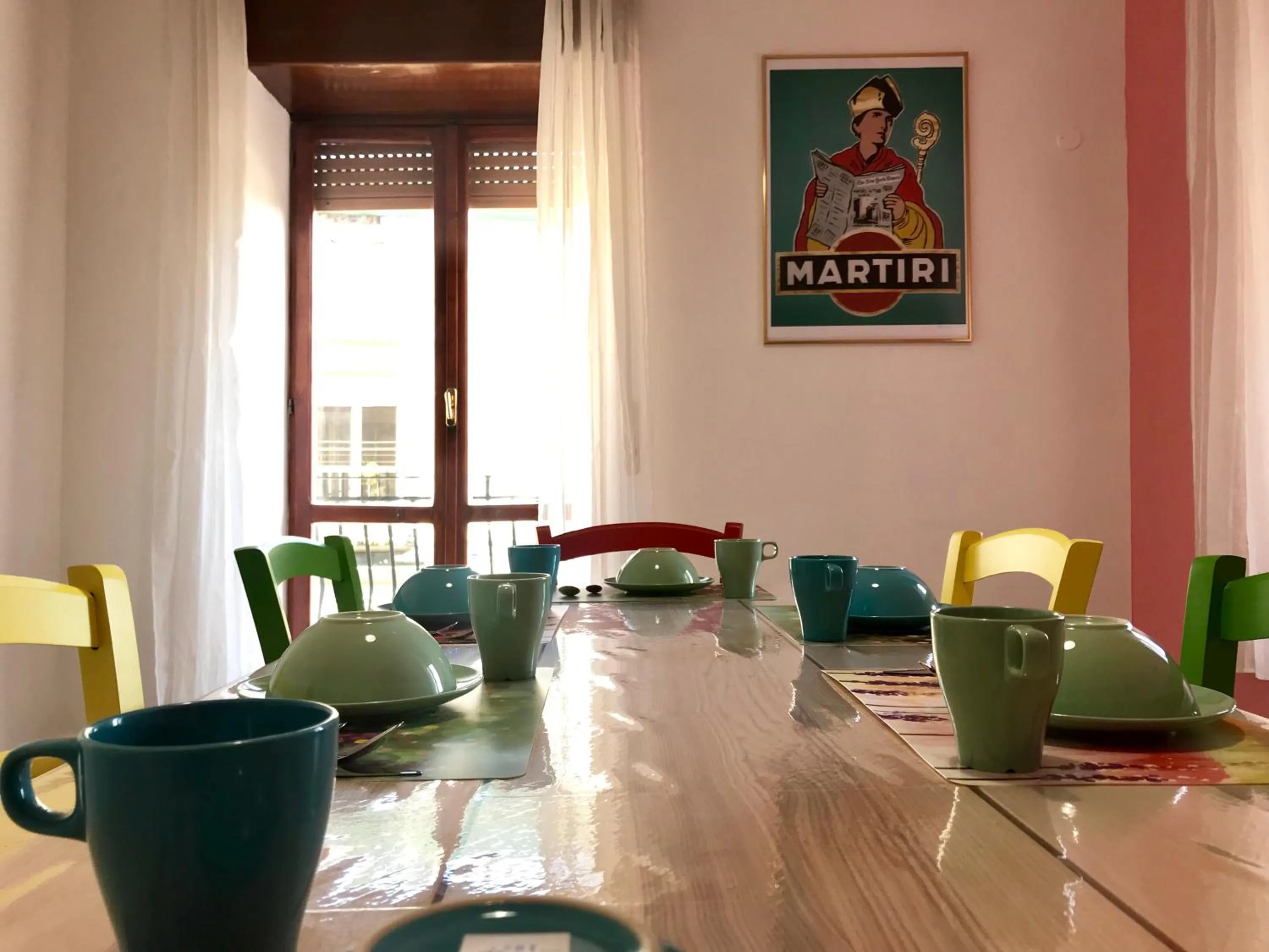 Dining area in Napolide