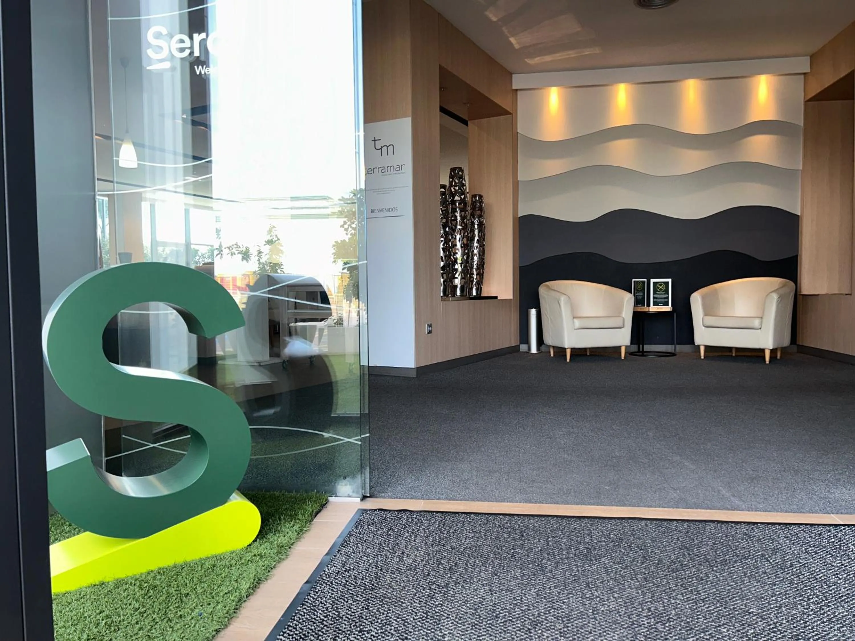 Lobby or reception in Hotel Sercotel Plana Parc