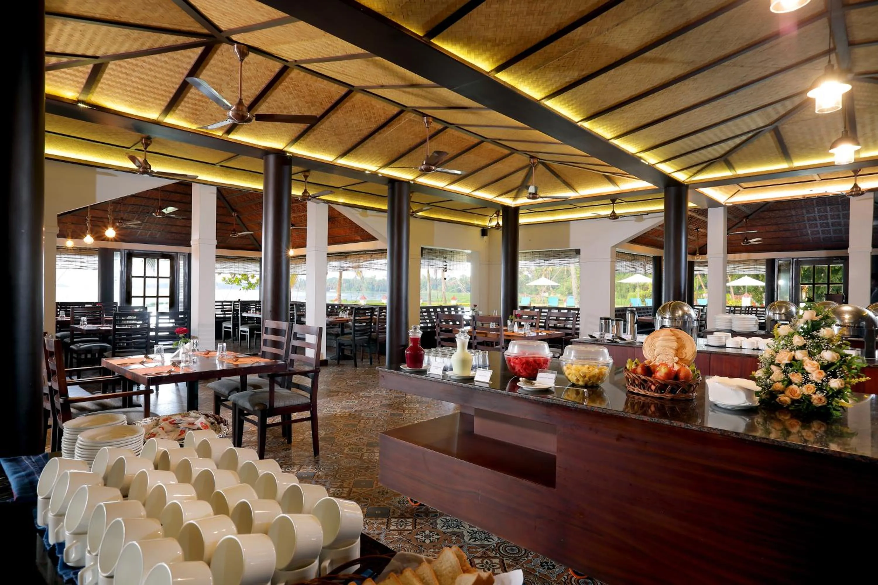 Restaurant/places to eat in The World Backwaters, Alleppey