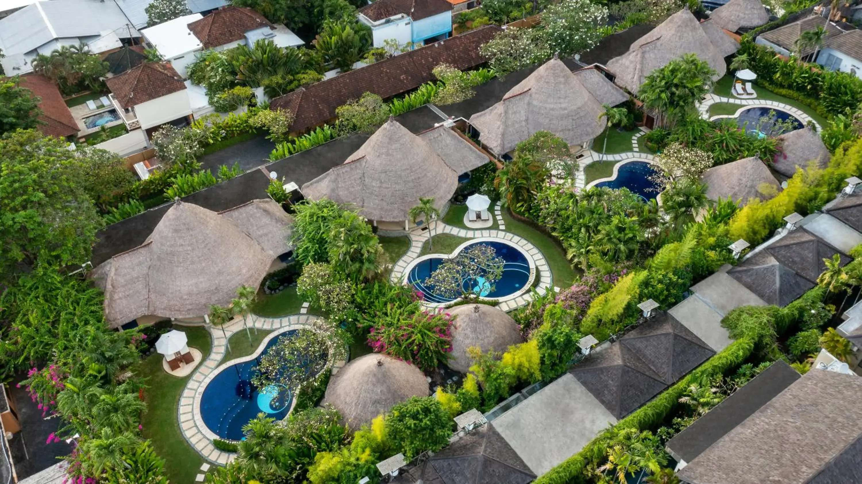 Nine-Bedroom Villa with Private Pool (Connecting Three Units of Three-Bedroom Villa with Private Pool) in Impiana Private Villas Seminyak Nine-Bedroom Villa with Private Pool (Connecting Three Units of Three-Bedroom Villa with Private Pool) in Impiana Private Villas Seminyak