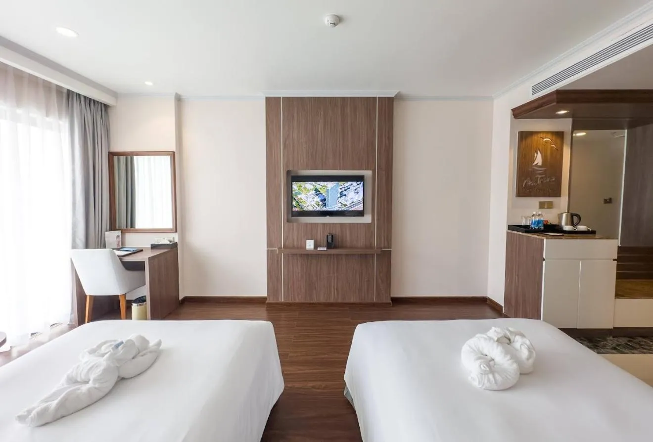 Bed in Nha Trang Horizon Hotel