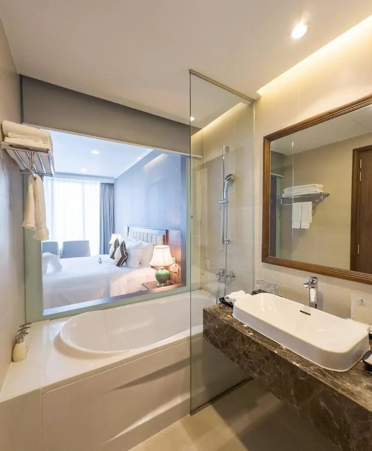 Bed in Nha Trang Horizon Hotel