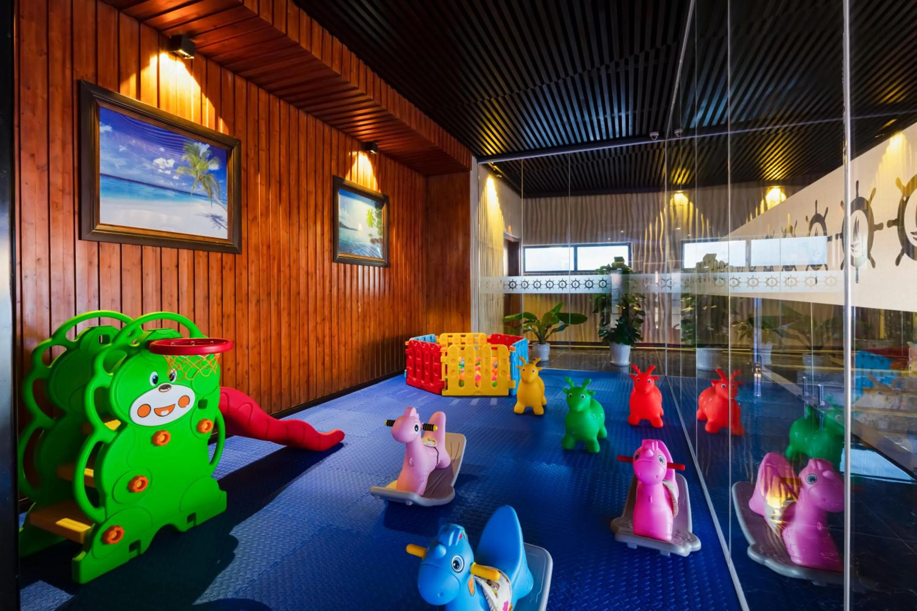 Children play ground in Nha Trang Horizon Hotel