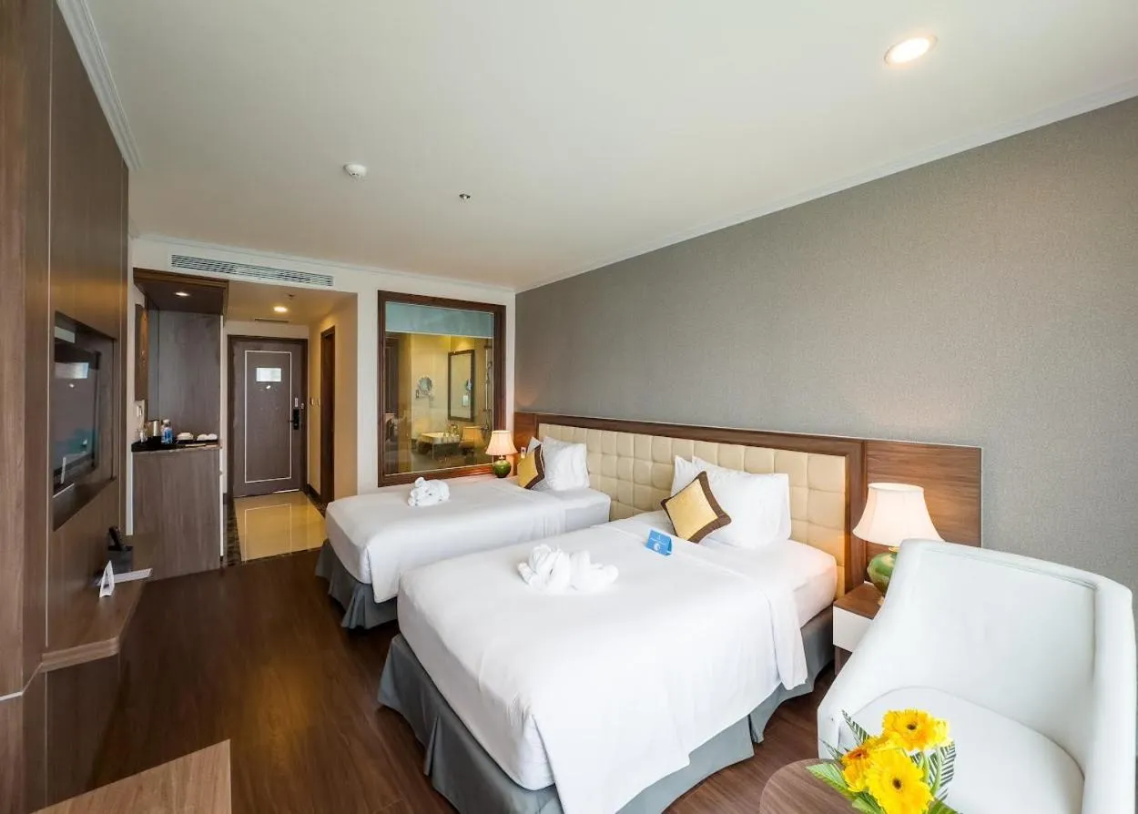 Bed in Nha Trang Horizon Hotel