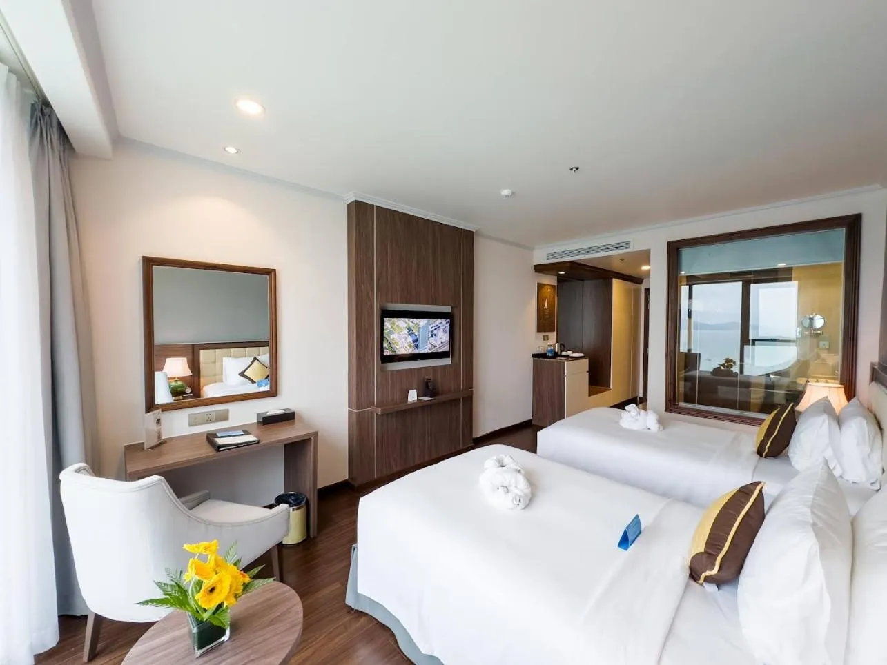 Bed in Nha Trang Horizon Hotel