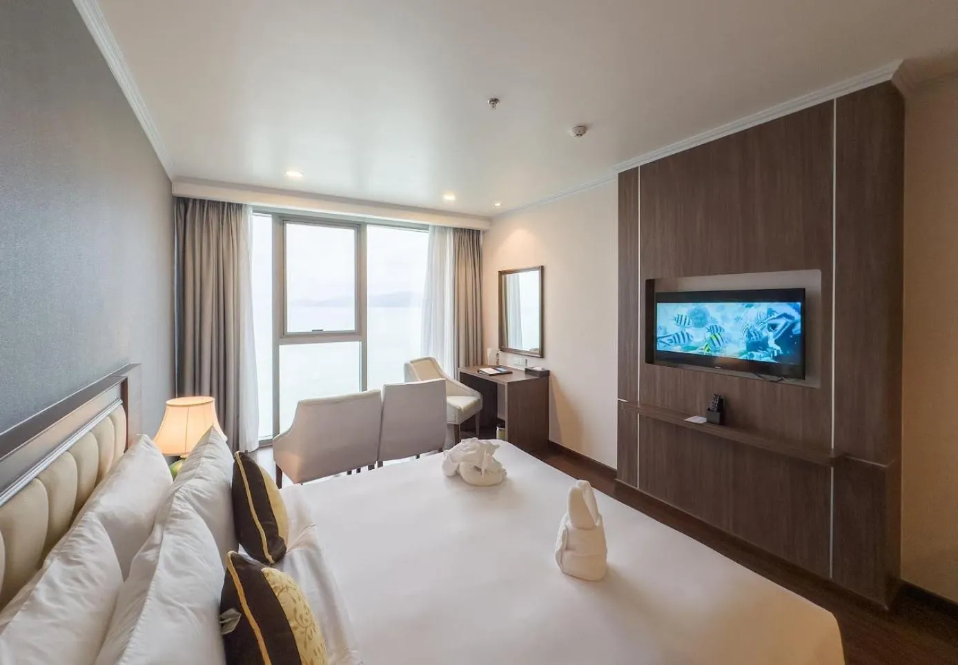 Bed in Nha Trang Horizon Hotel