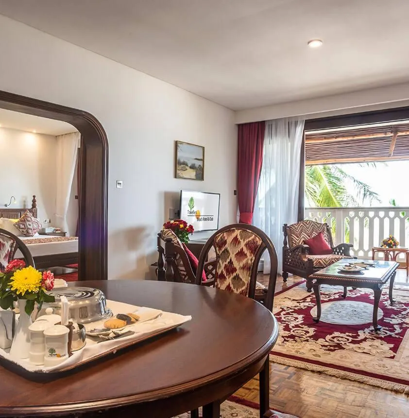 Seating area in Travellers Beach Hotel & SPA