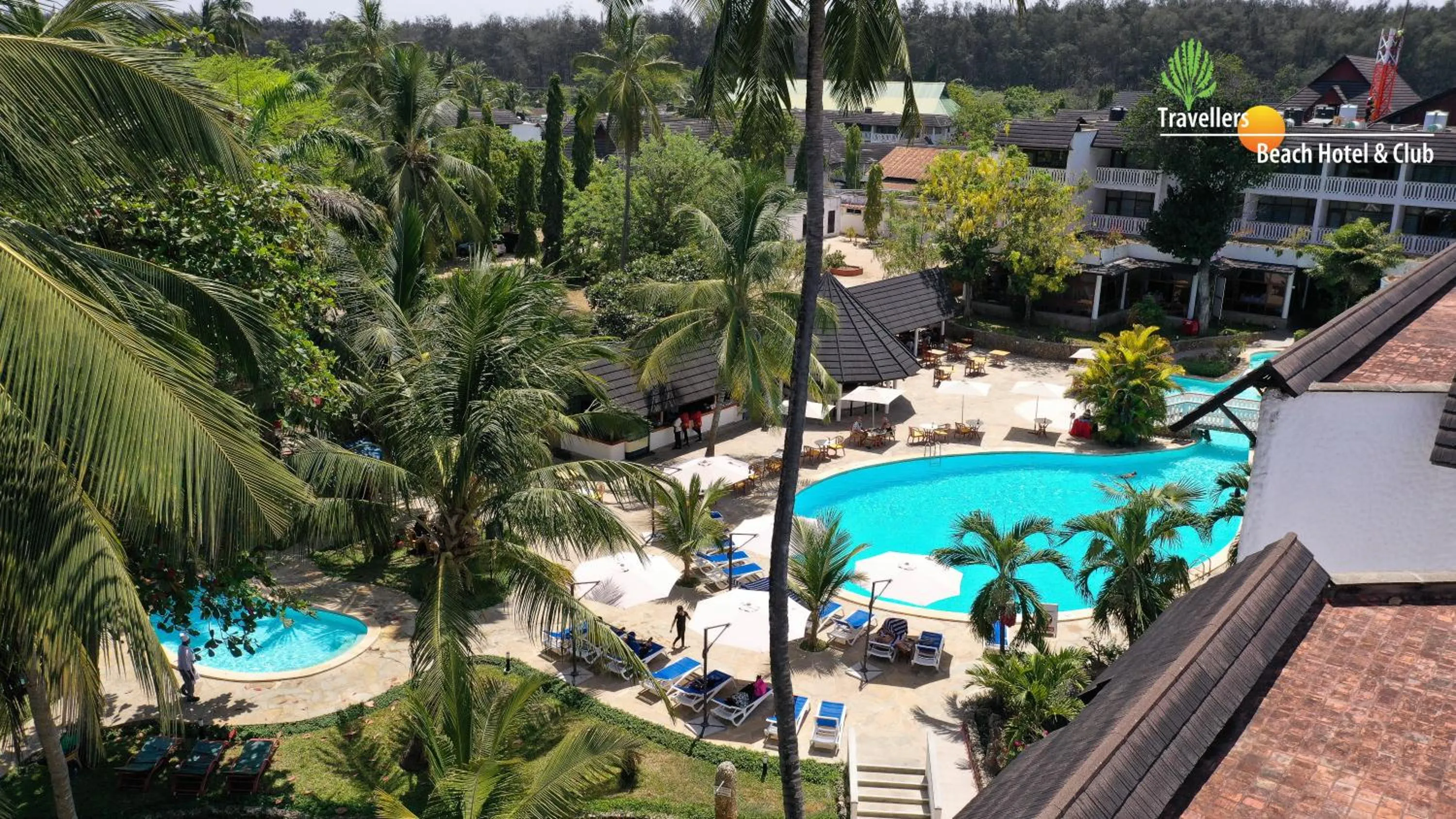 Swimming pool in Travellers Beach Hotel & SPA