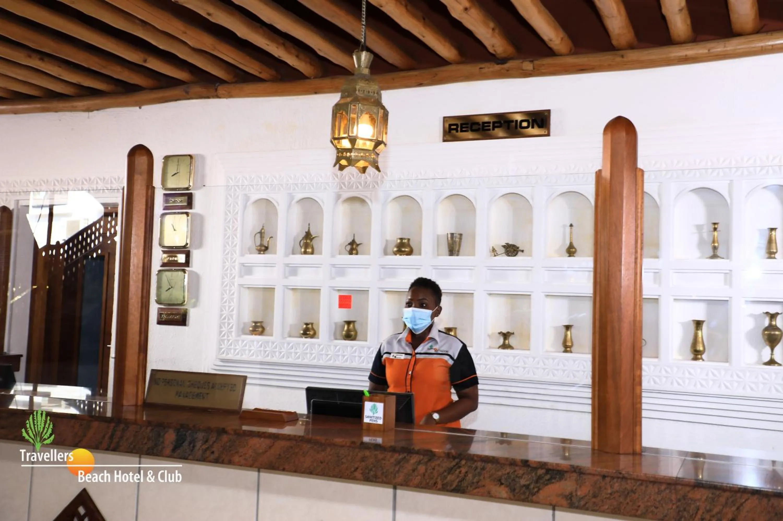 Lobby or reception in Travellers Beach Hotel & SPA