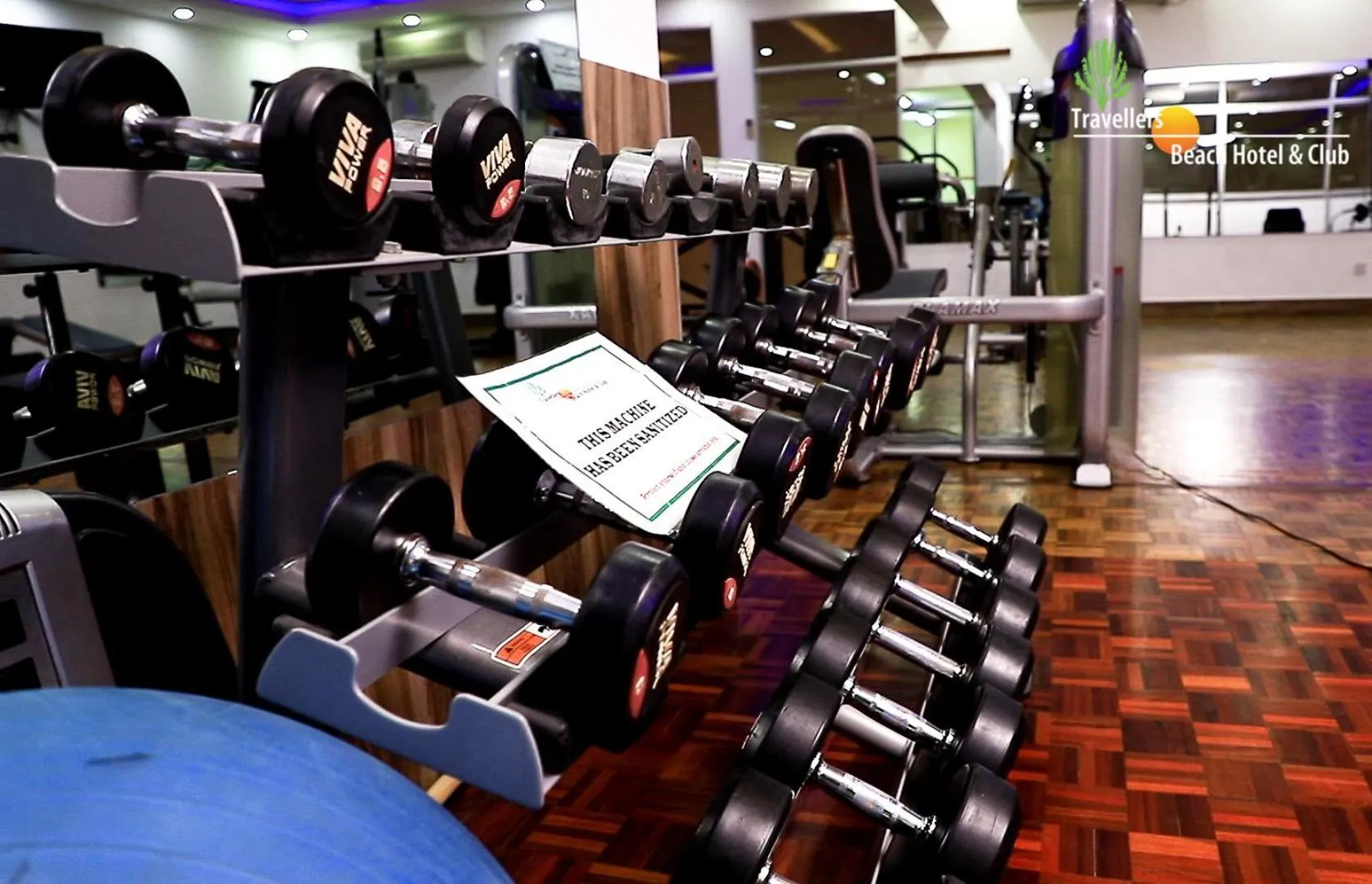 Fitness centre/facilities in Travellers Beach Hotel & SPA