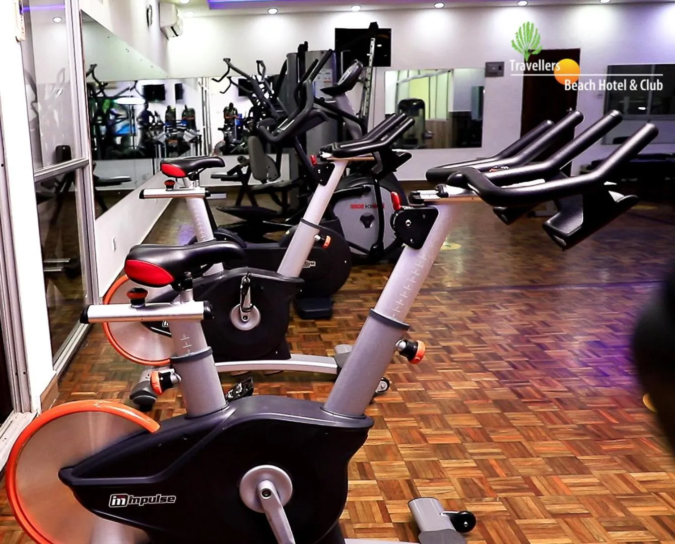 Fitness centre/facilities in Travellers Beach Hotel & SPA