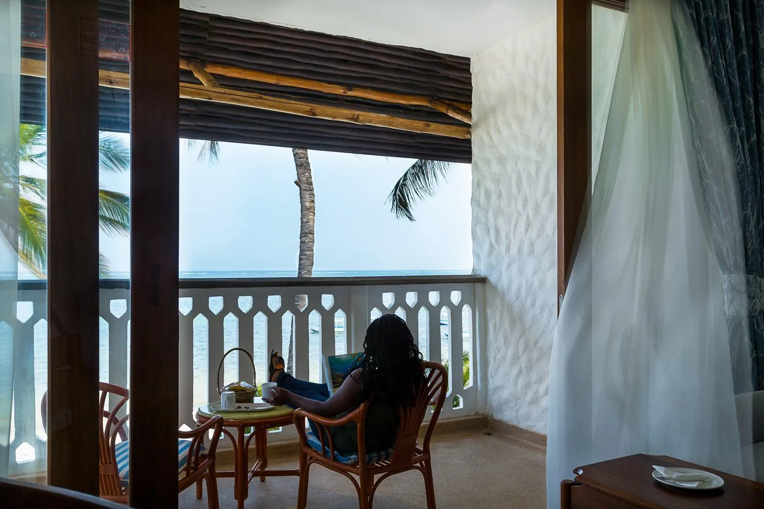 Balcony/Terrace in Travellers Beach Hotel & SPA