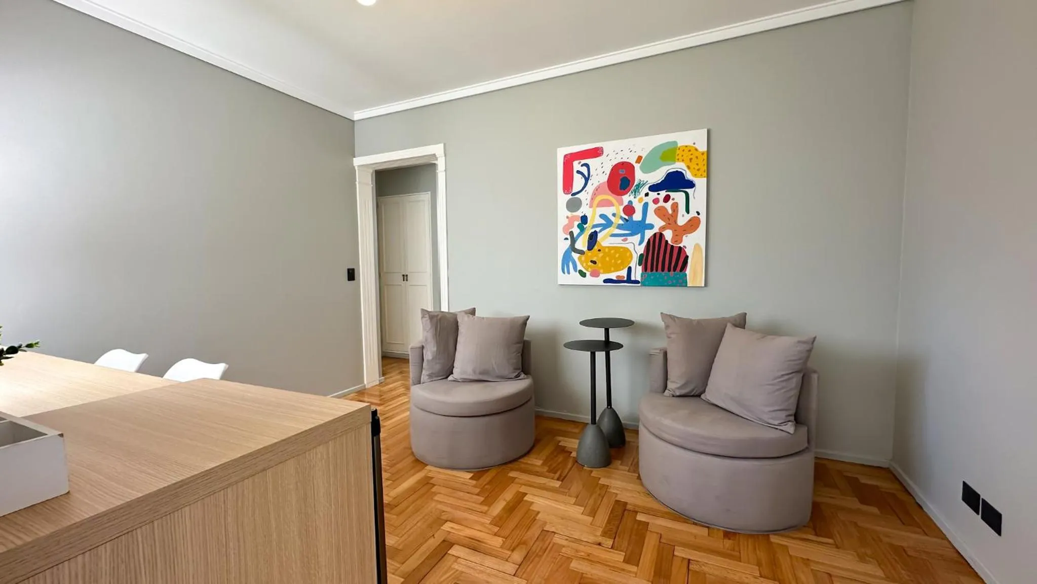 Living room in Soho Rentals