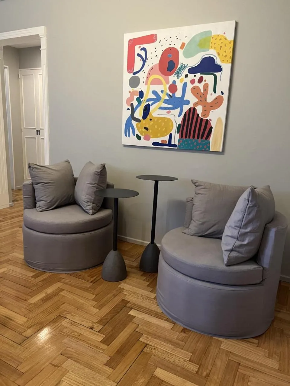 Living room in Soho Rentals