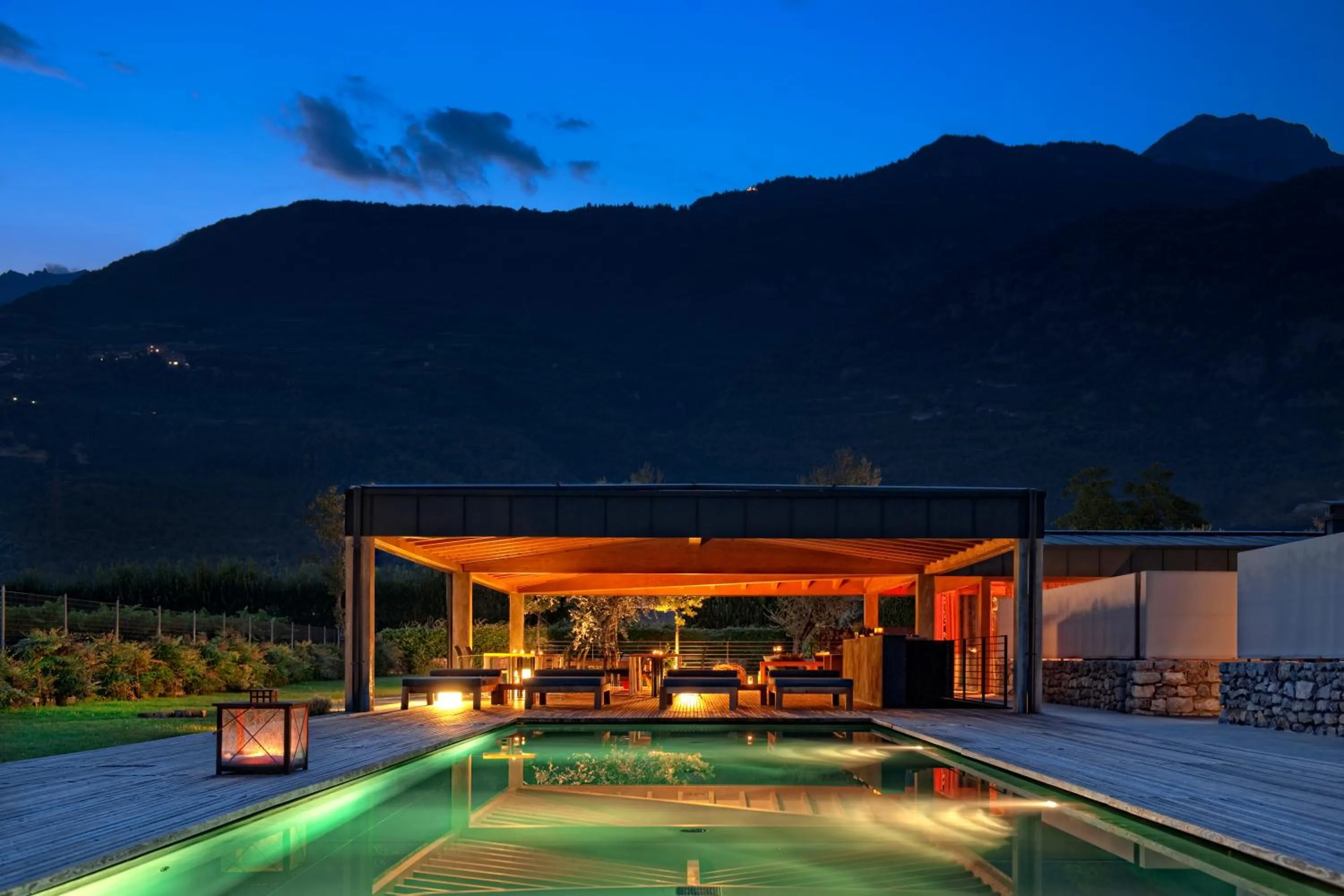 Swimming pool in Vivere Suites & Rooms