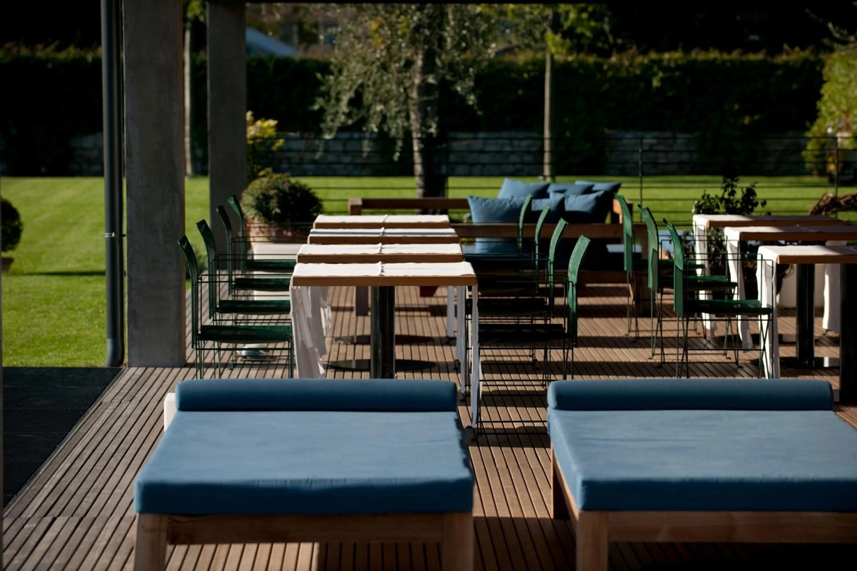 Patio in Vivere Suites & Rooms