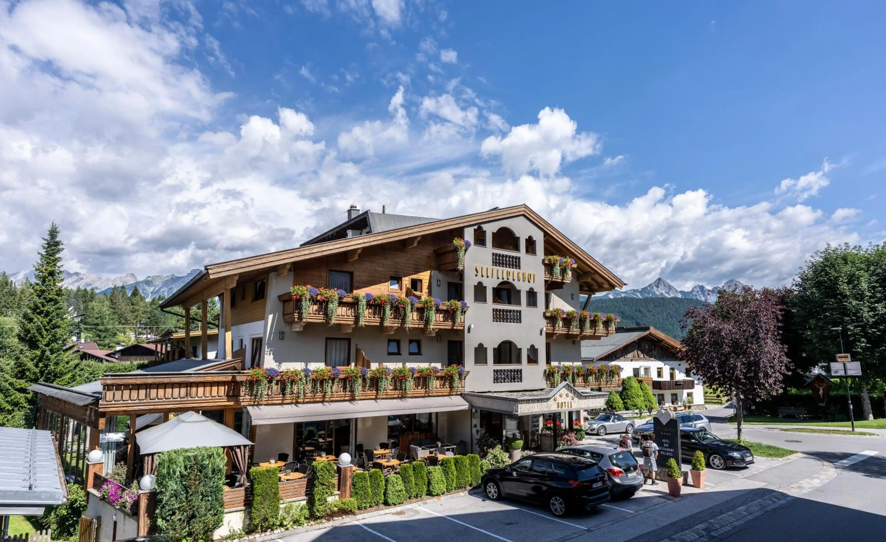 Property building in Hotel Seefelderhof