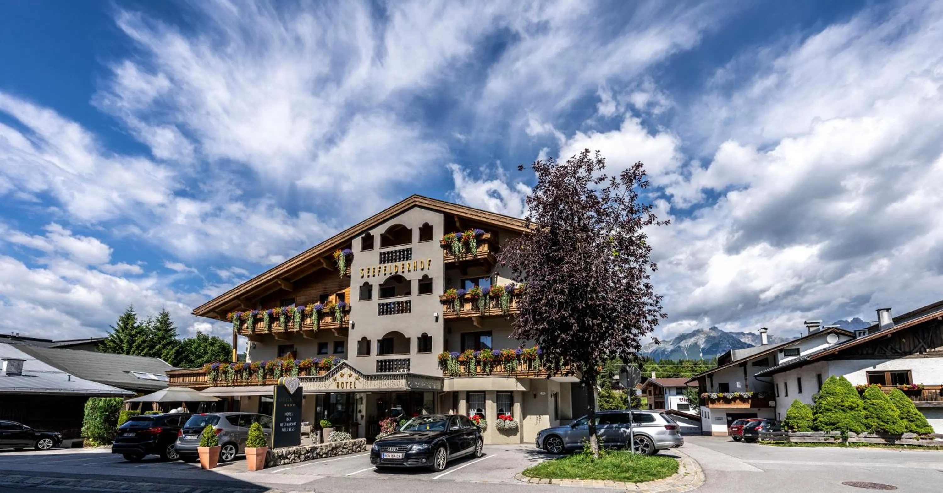 Property building in Hotel Seefelderhof