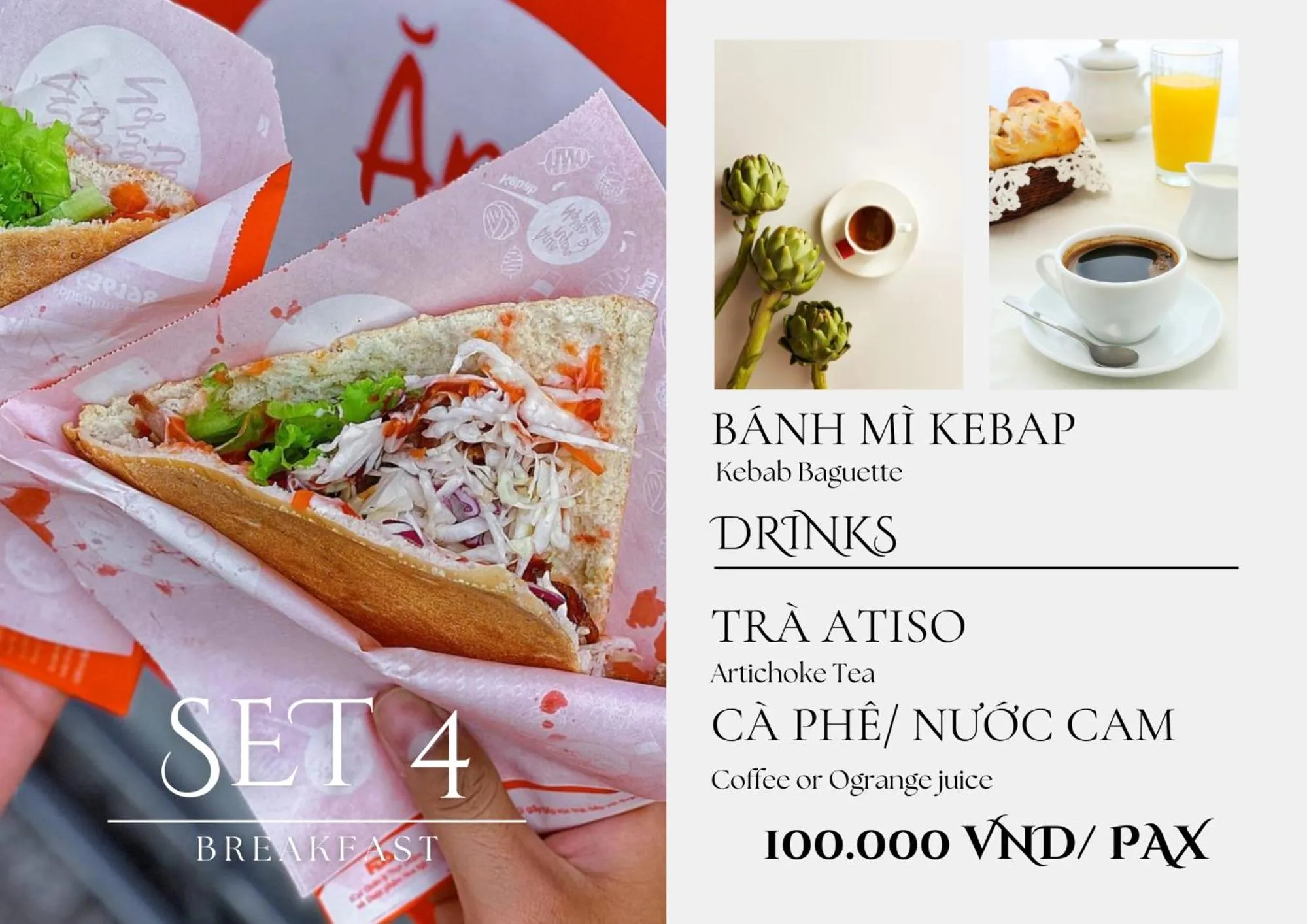 Breakfast in NATURE LAND 2 - Song Anh Hotel Dalat