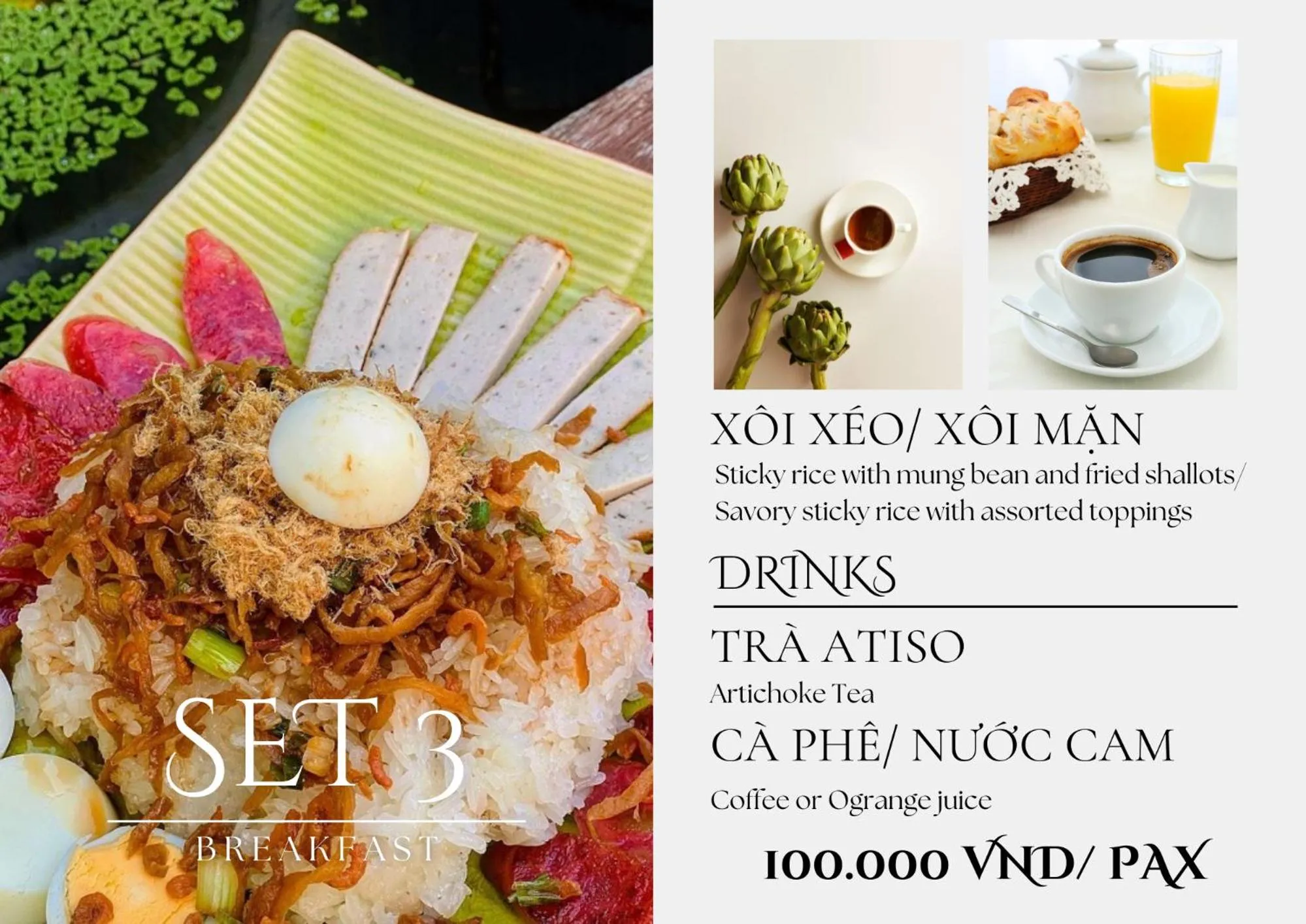 Breakfast in NATURE LAND 2 - Song Anh Hotel Dalat