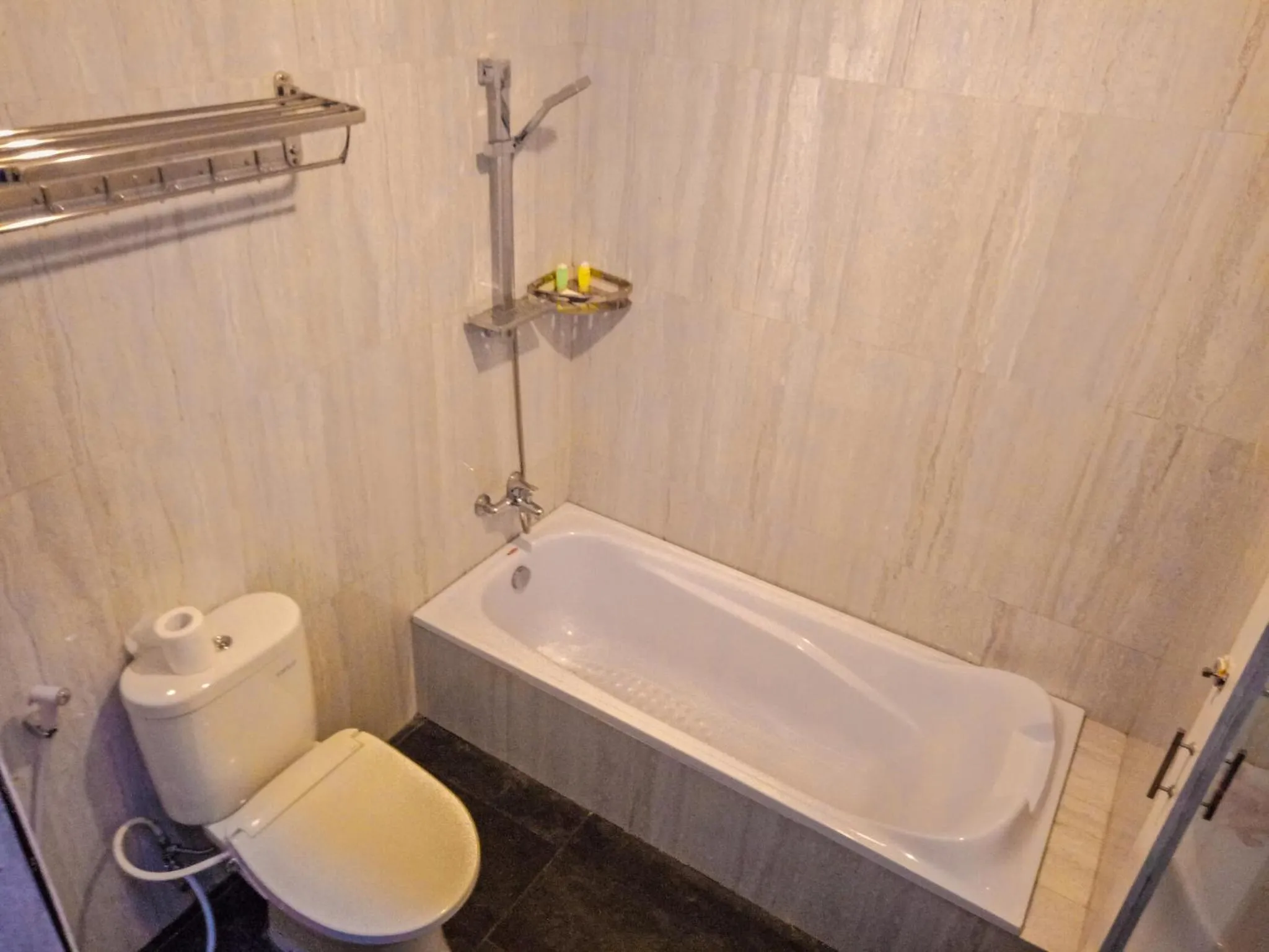 Bathroom in Sinom Borobudur Heritage Hotel