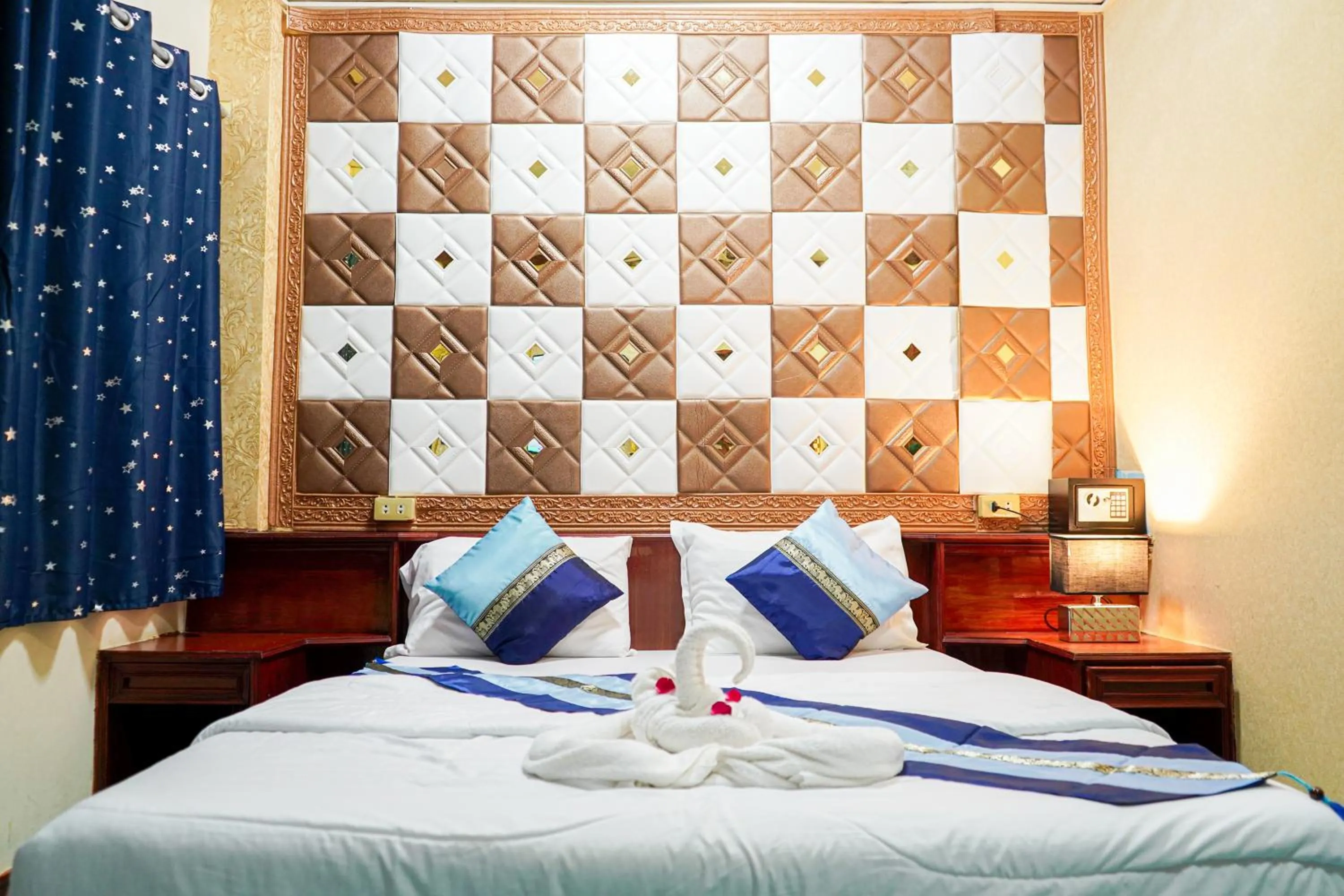 Bedroom, Bed in Marine paradise Encore