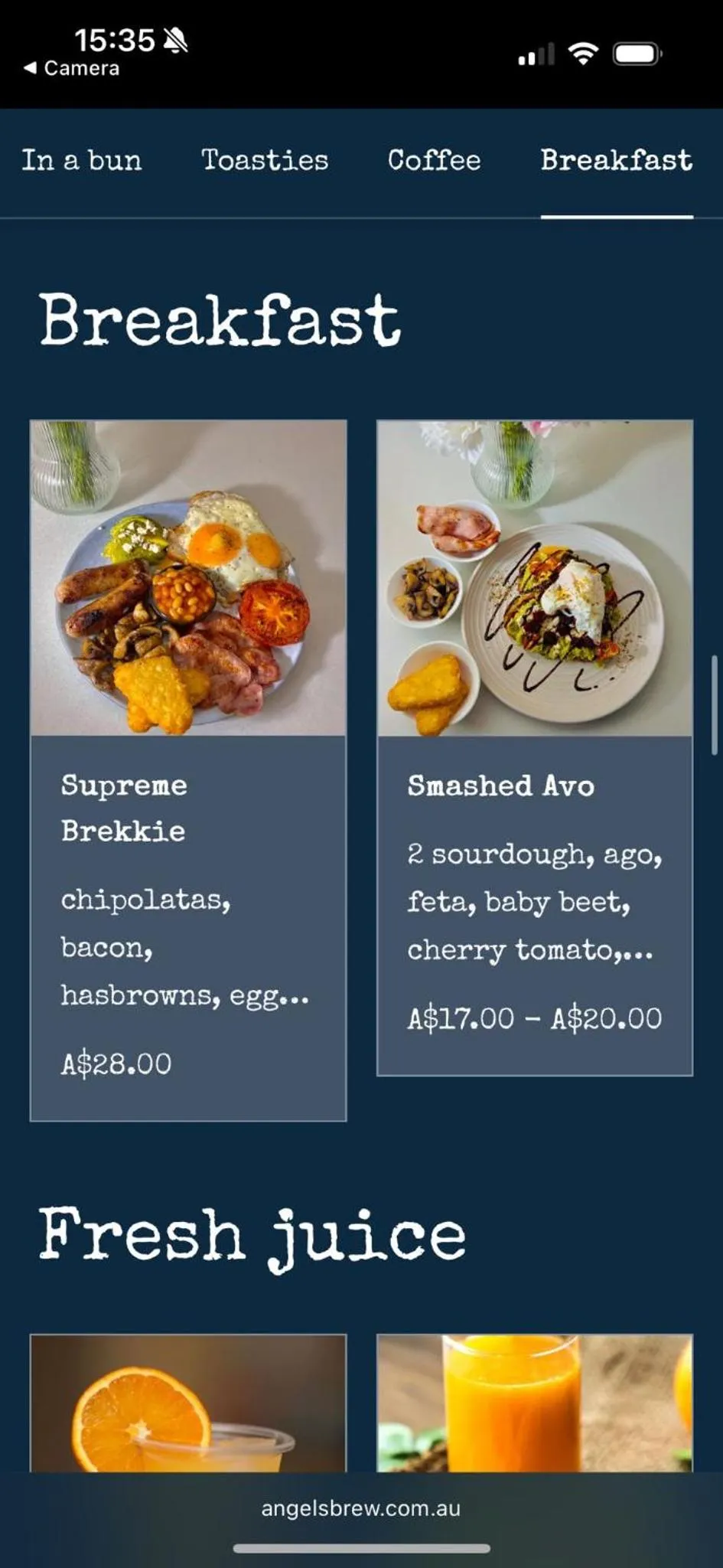 Food and drinks in Quest Burwood East