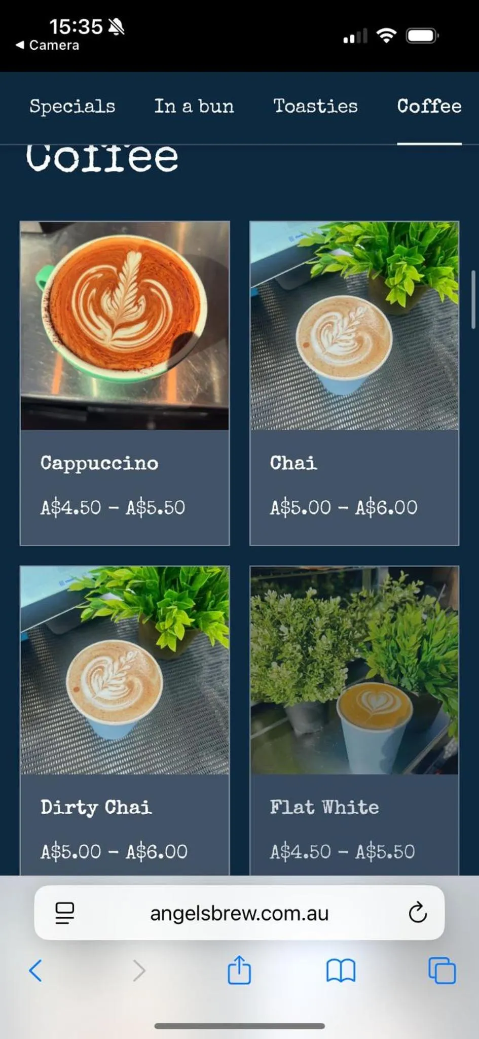 Food and drinks in Quest Burwood East