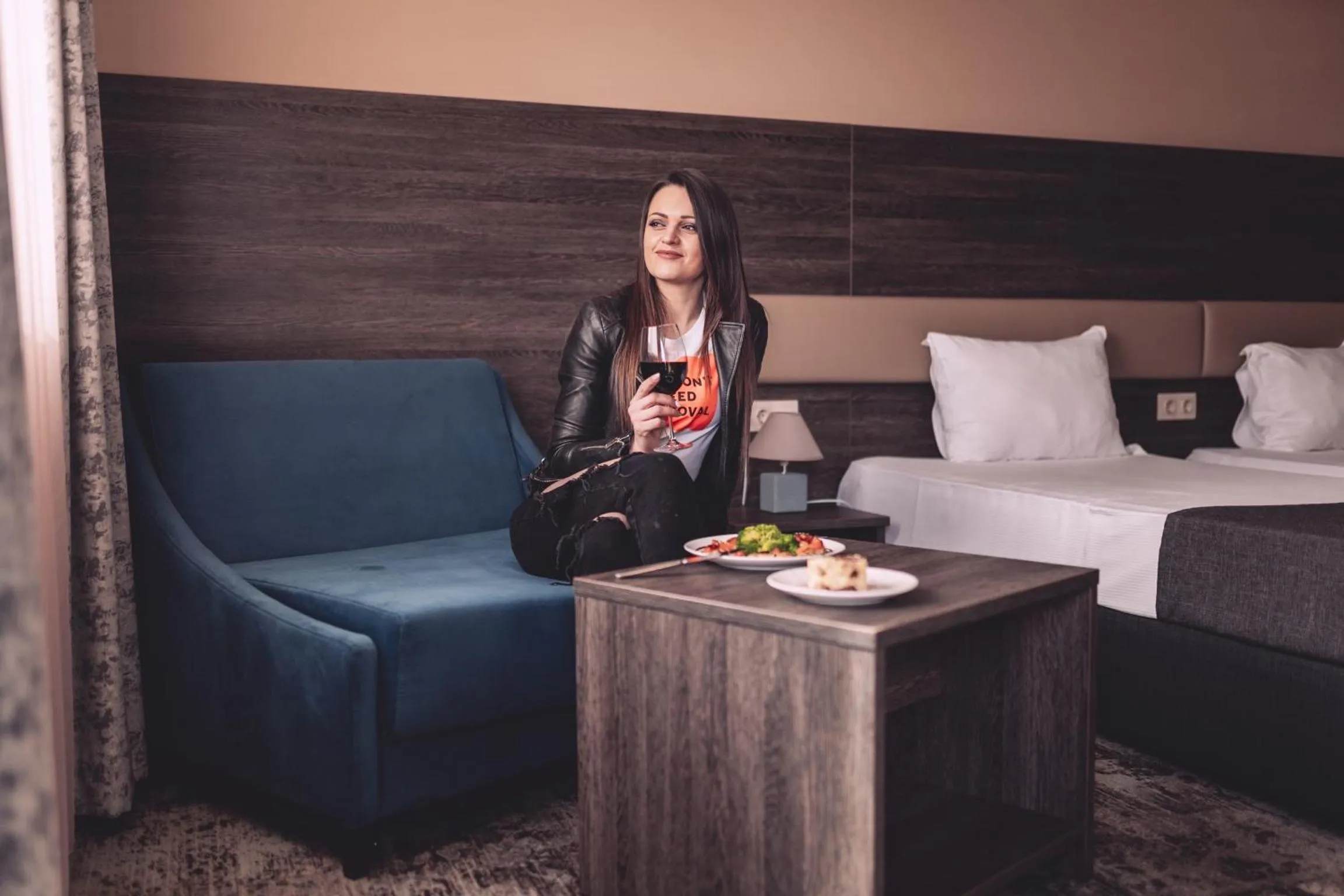 People in Plaza Hotel Plovdiv - Free Parking