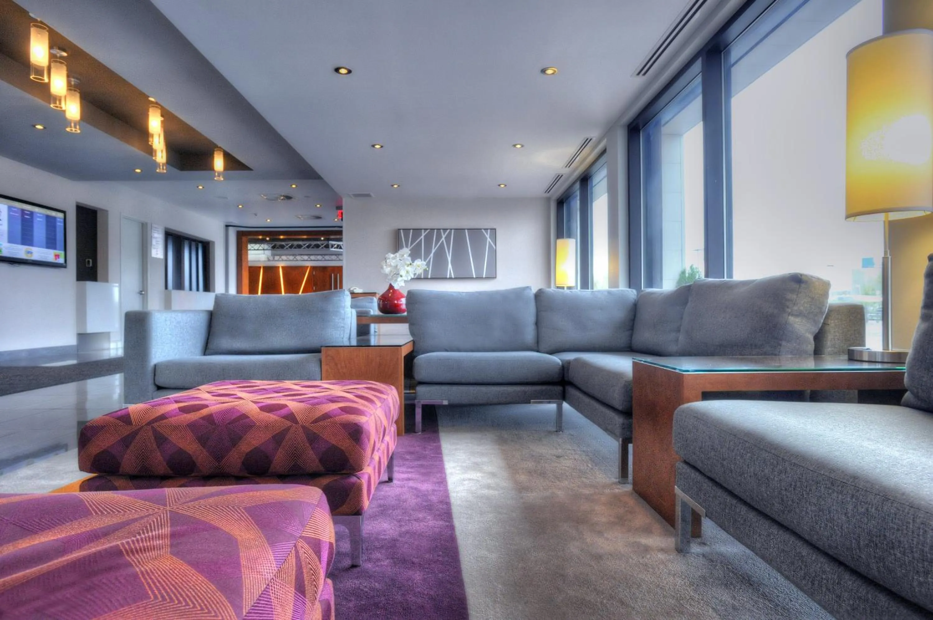 Lobby or reception in Hotel Forestel