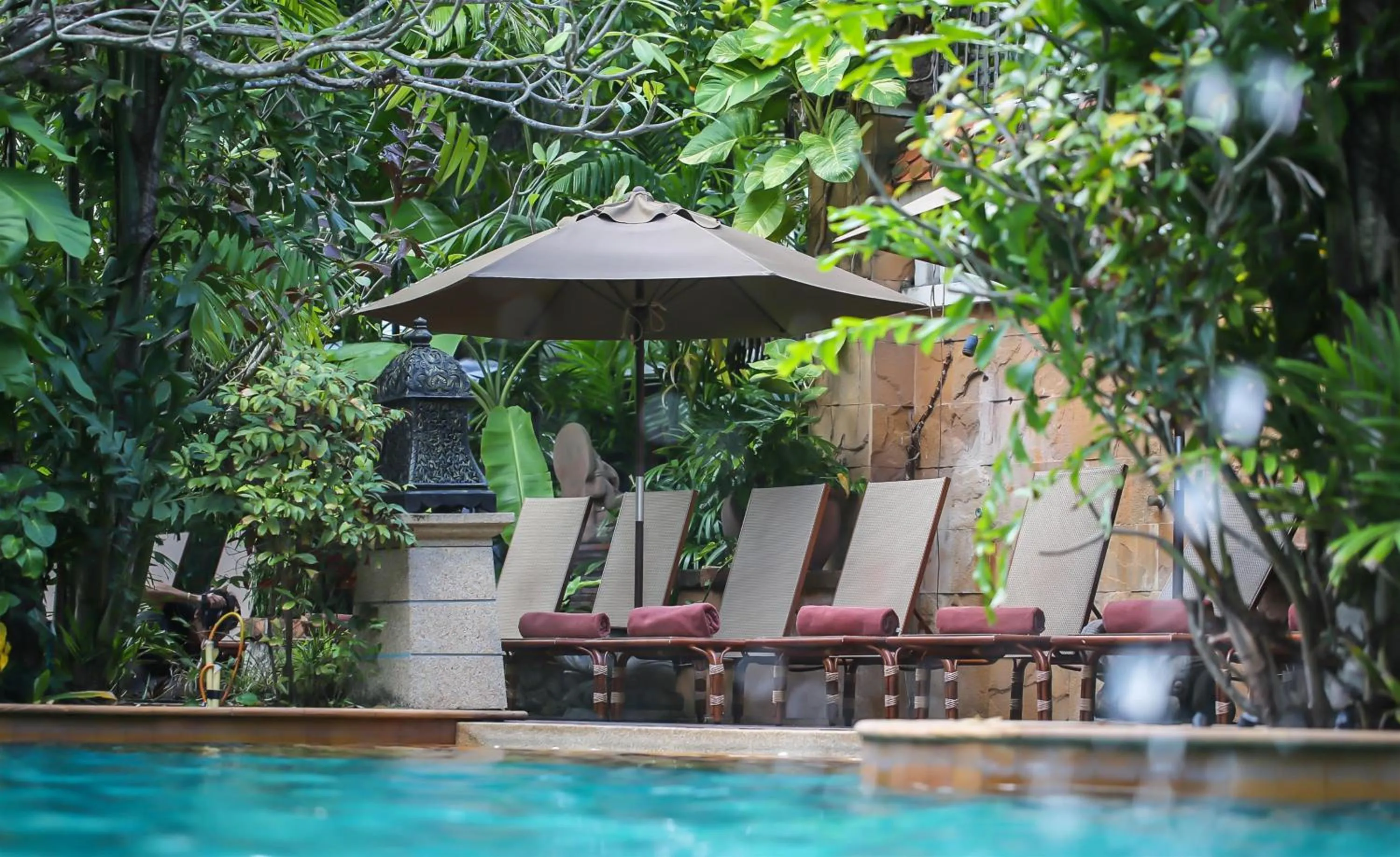 Swimming pool in Sawasdee Village