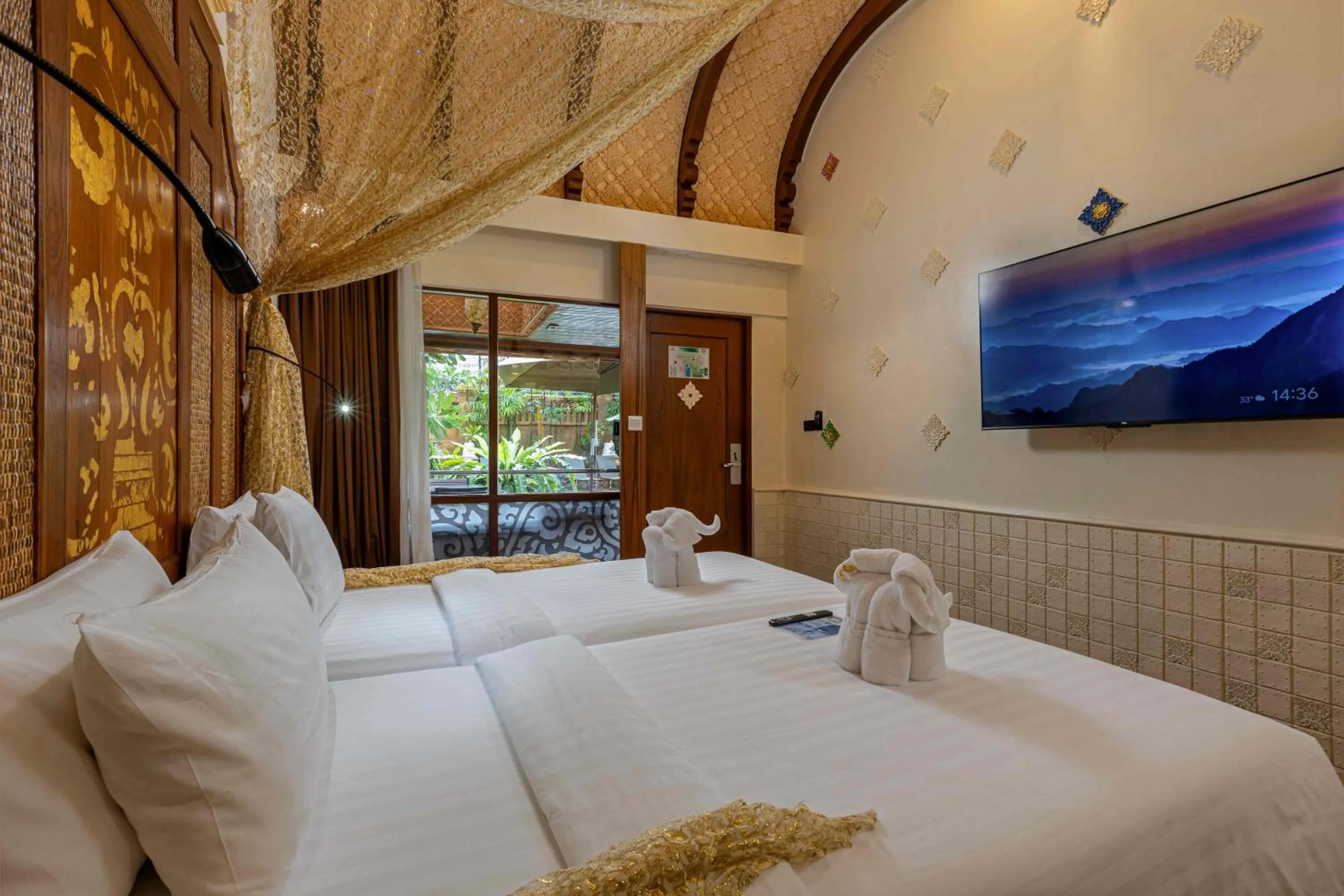 TV and multimedia, Bed in Sawasdee Village