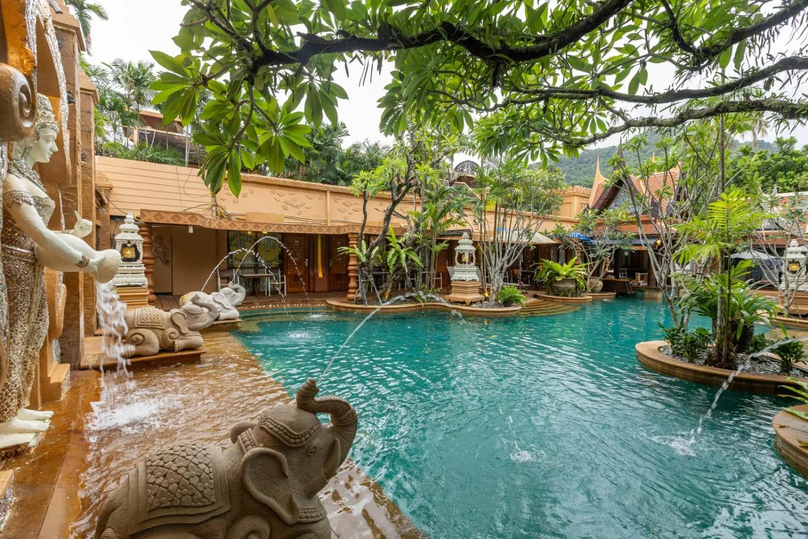 Swimming pool in Sawasdee Village