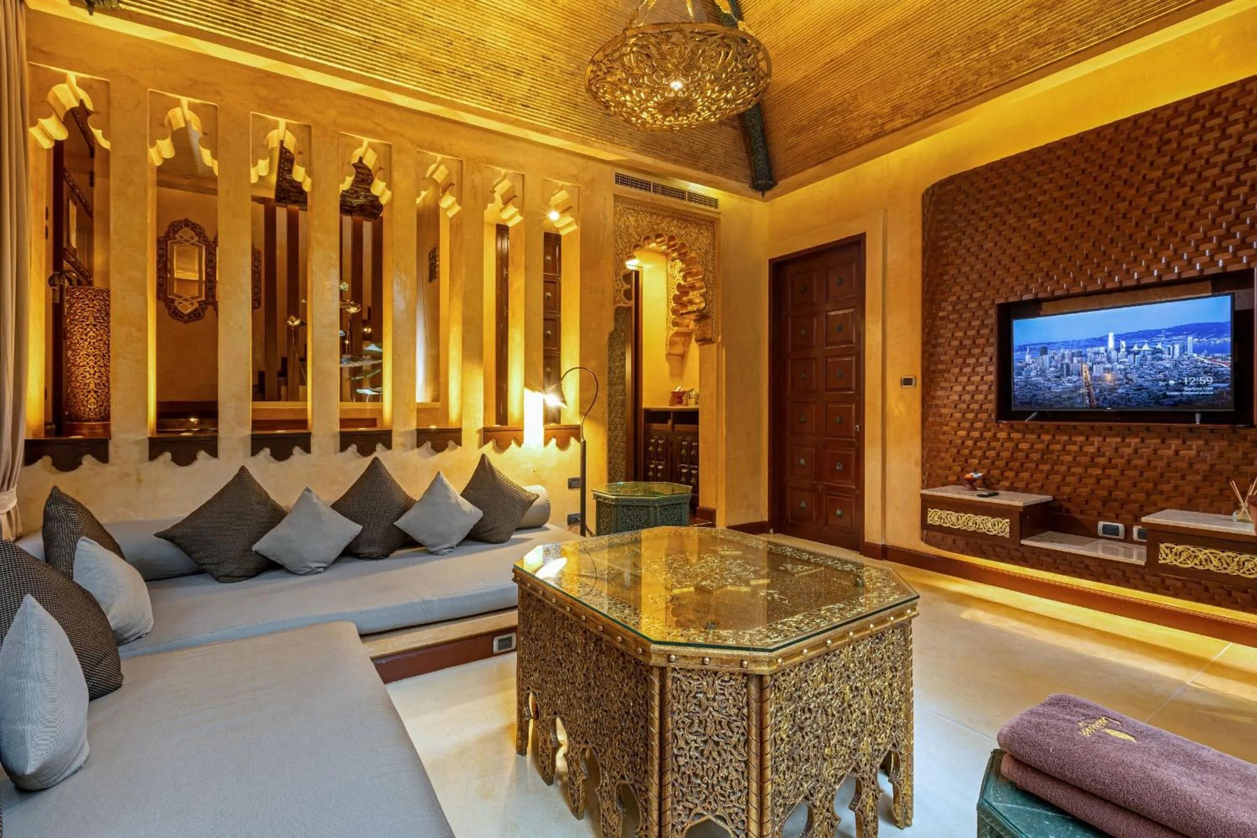 Seating area in Sawasdee Village