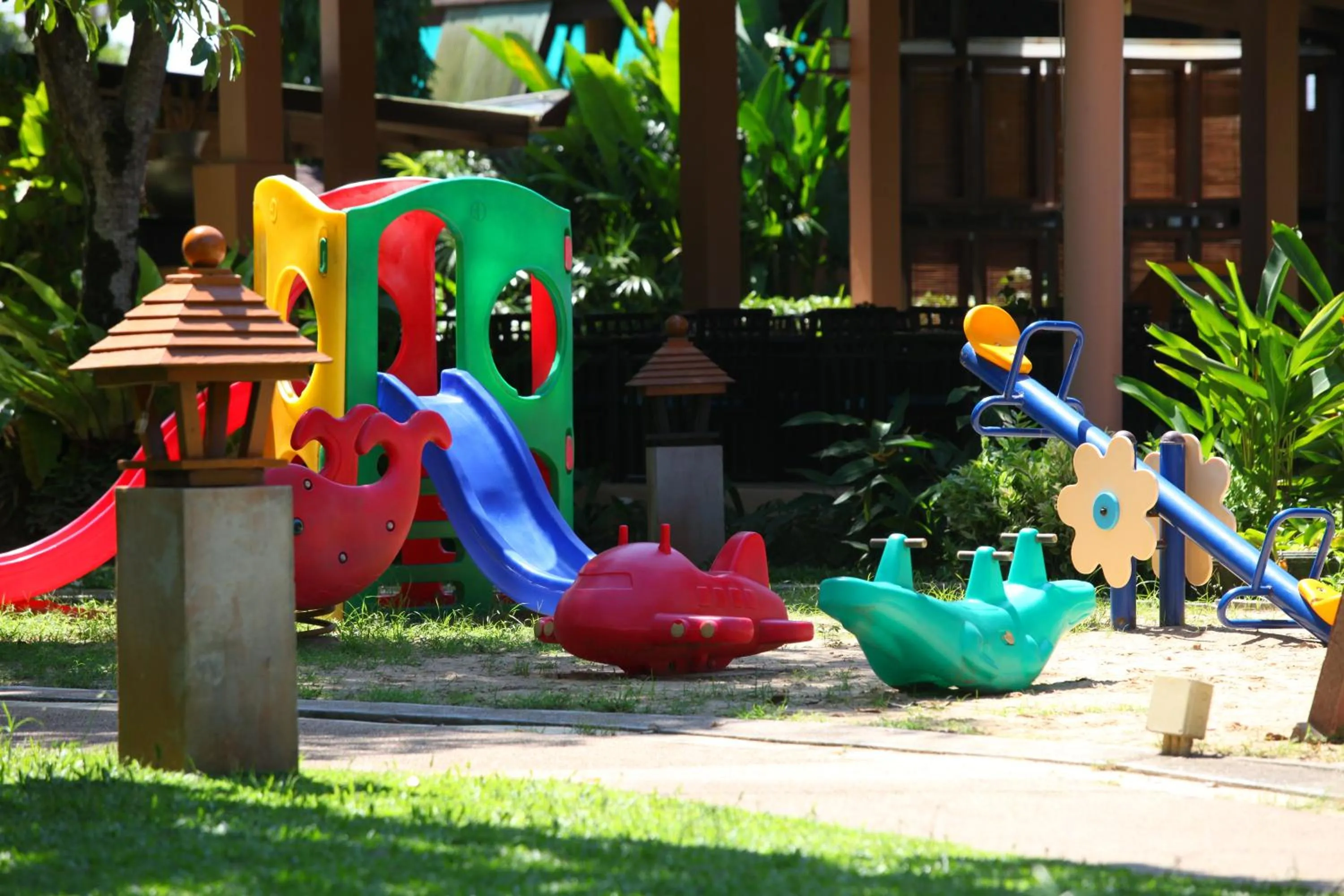 Children play ground in Khaolak Merlin Resort