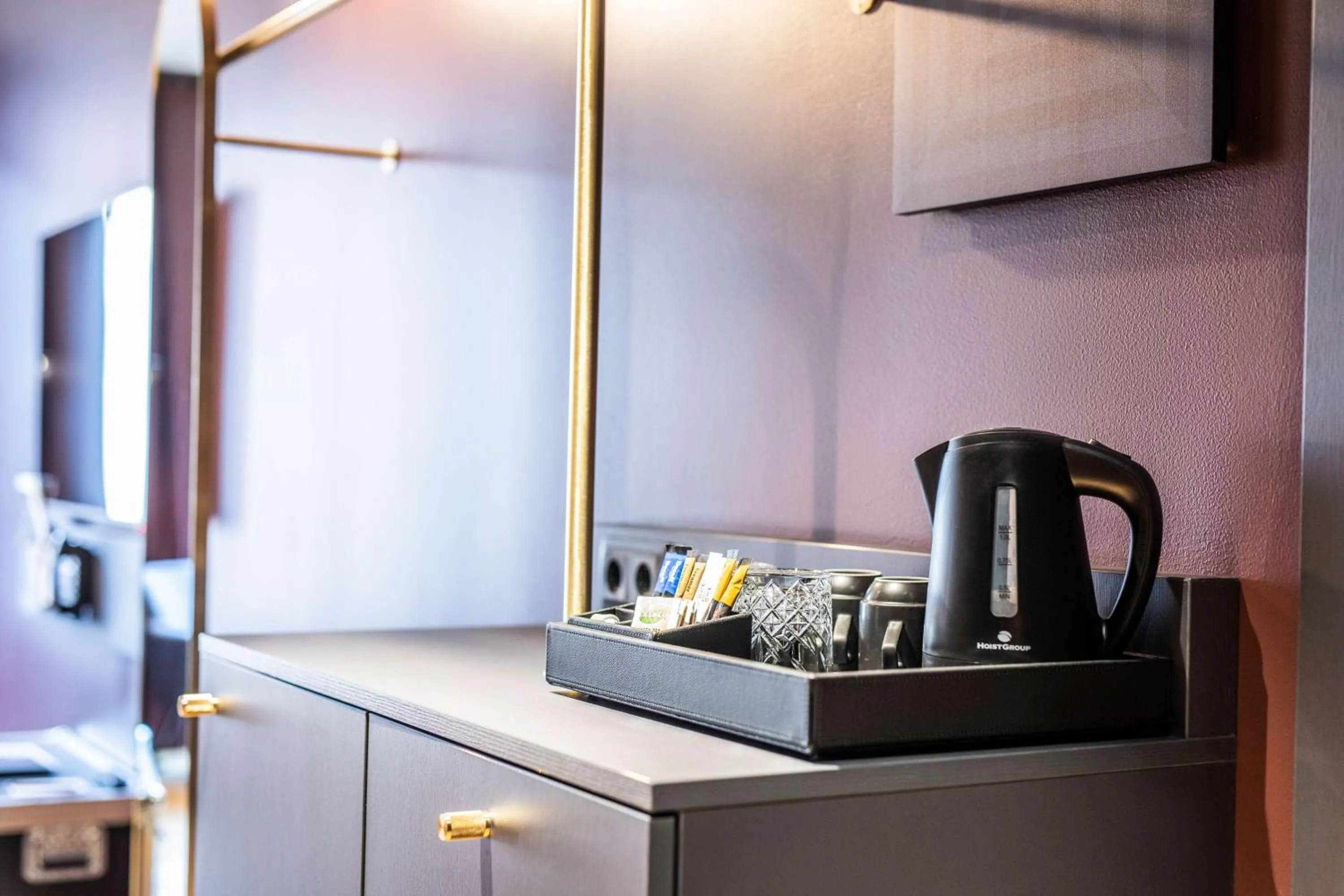 Bedroom in Scandic Falkoner